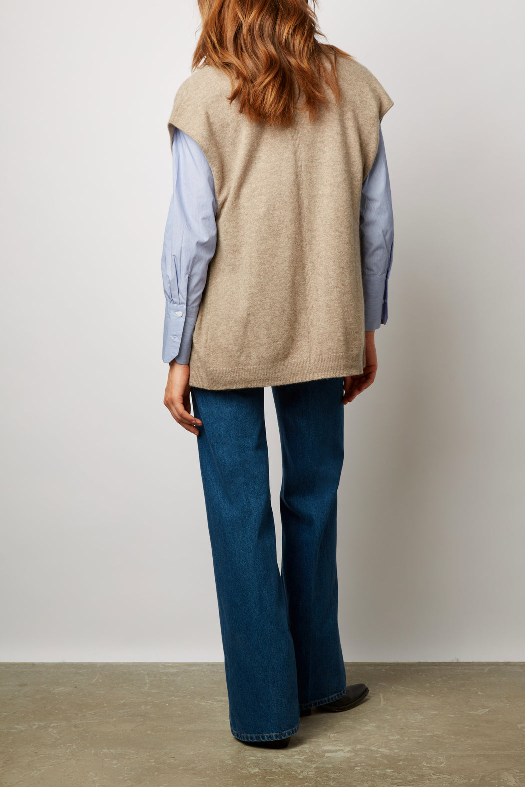 Gilet sans manche en cachemire - LALY Faume - seconde main
