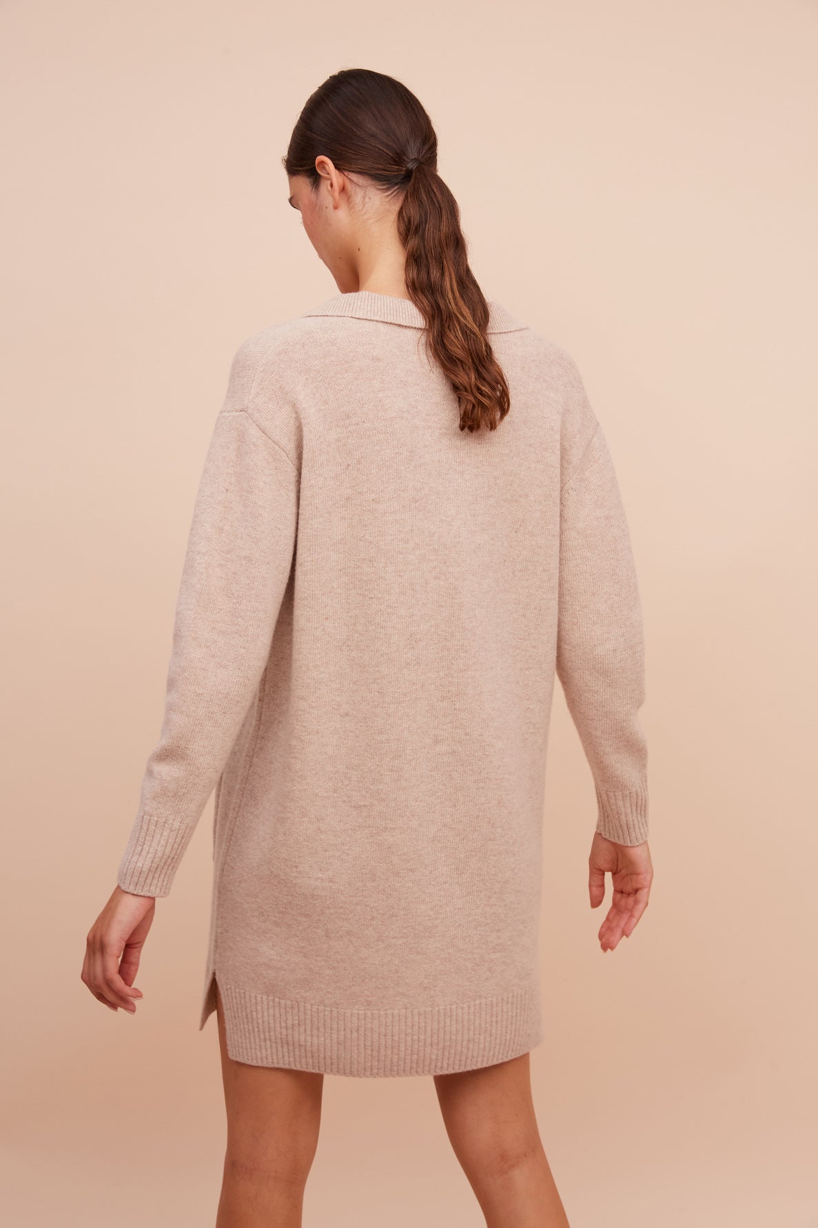 Robe pull en laine et cachemire - JASMINE Faume - seconde main