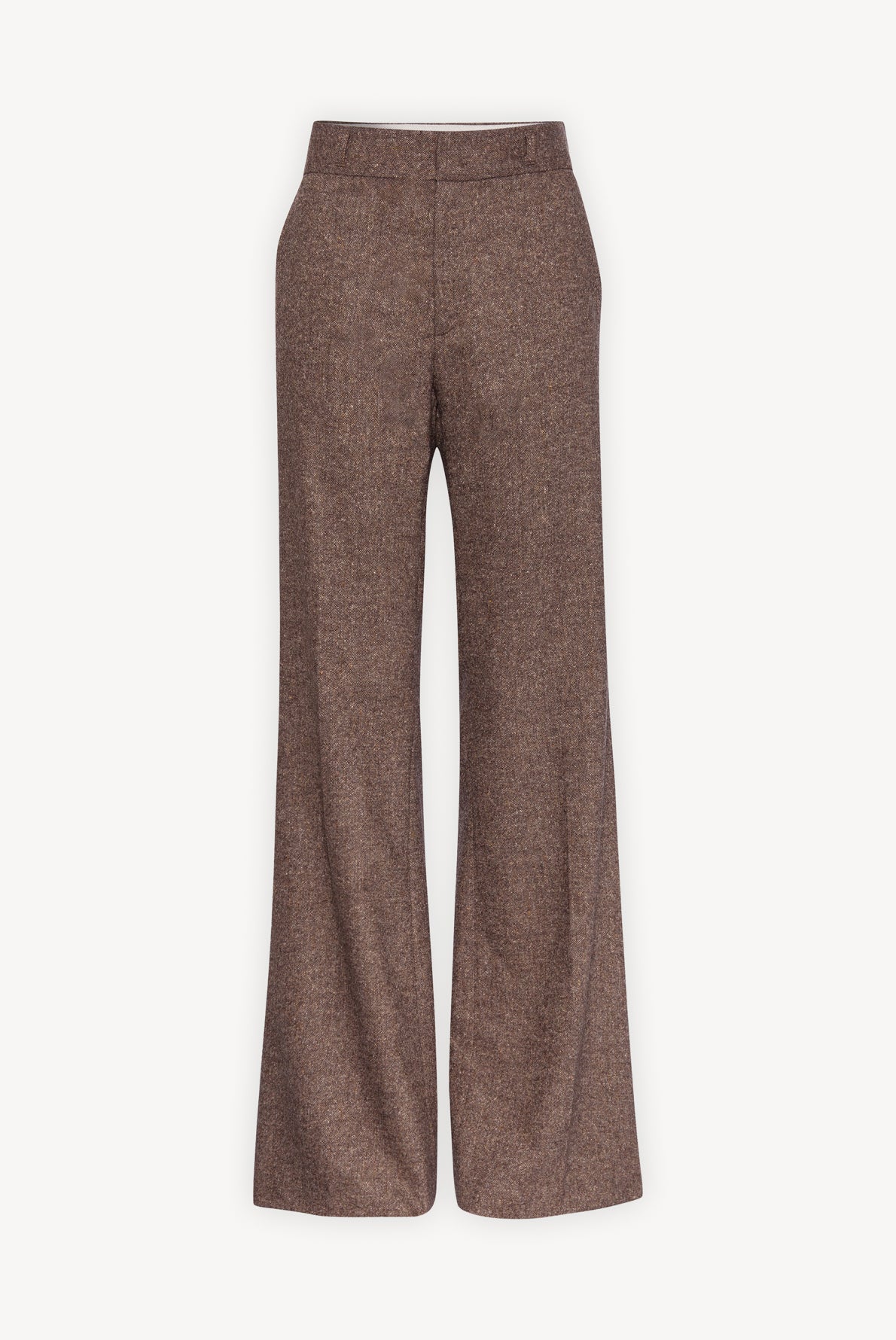 LAETITIA - Pantalon large en laine Faume - seconde main