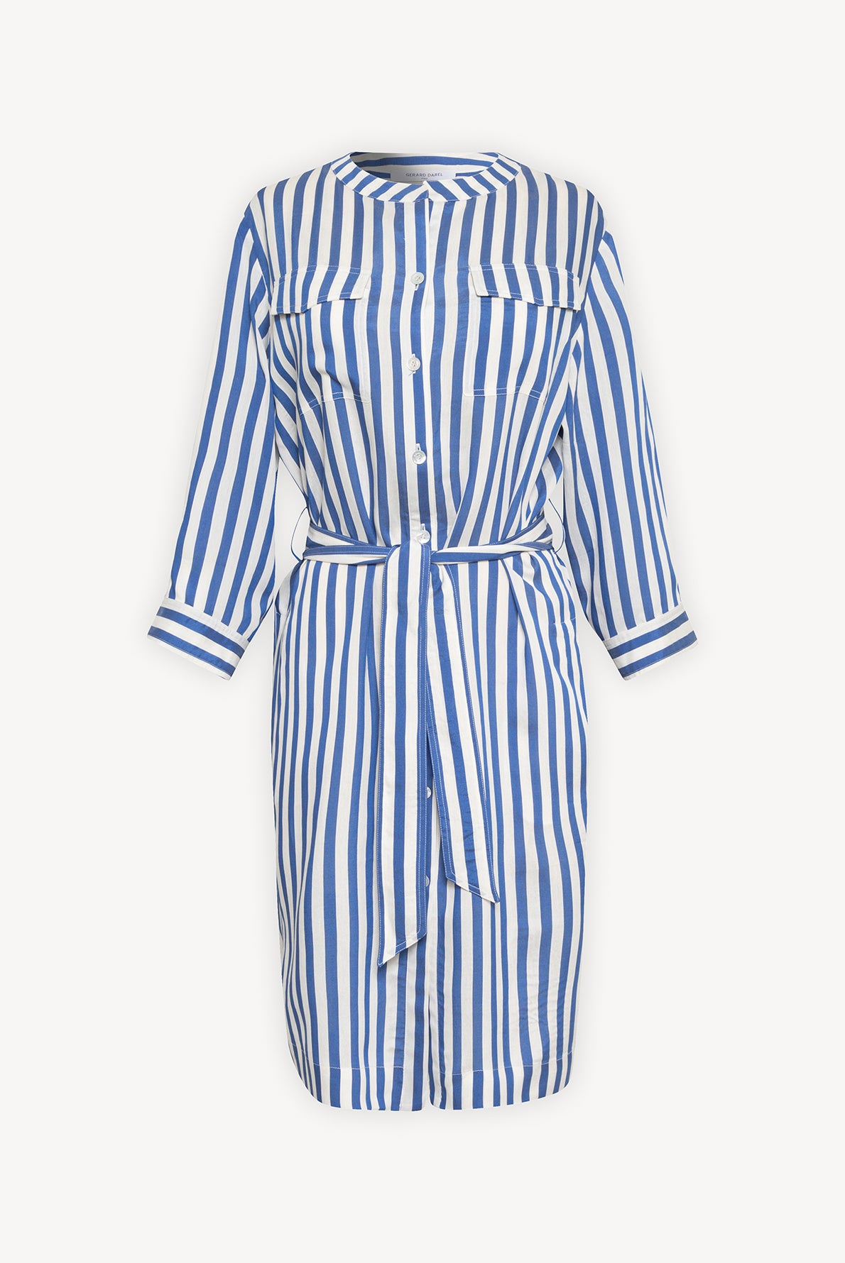 SUZANNA - Robe-chemise à rayures avec poches plaquées Faume - seconde main