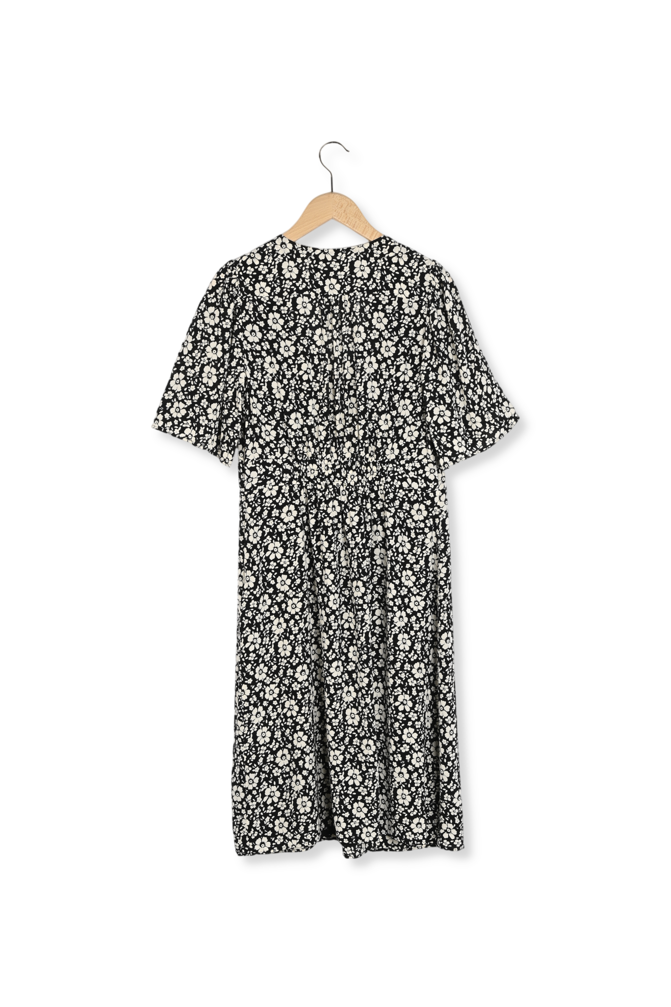 Robe courte et cintrée à fleurs - PAGET Faume - seconde main