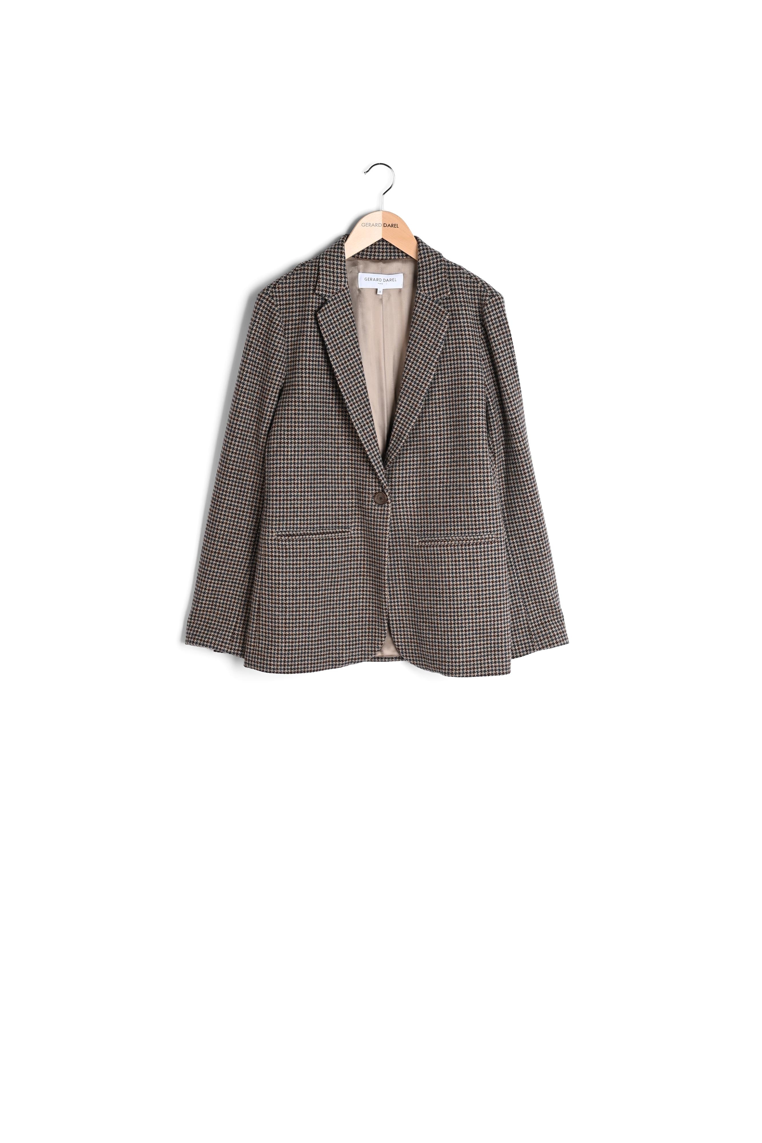 Veste de tailleur pied-de-puce Faume - seconde main