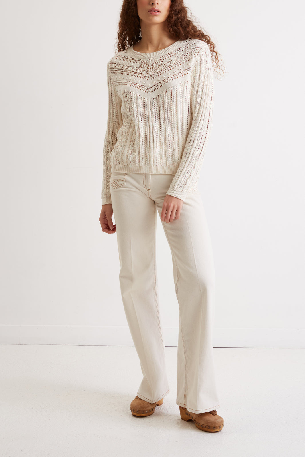 Pull Jeux de points - BROOKE Faume - seconde main