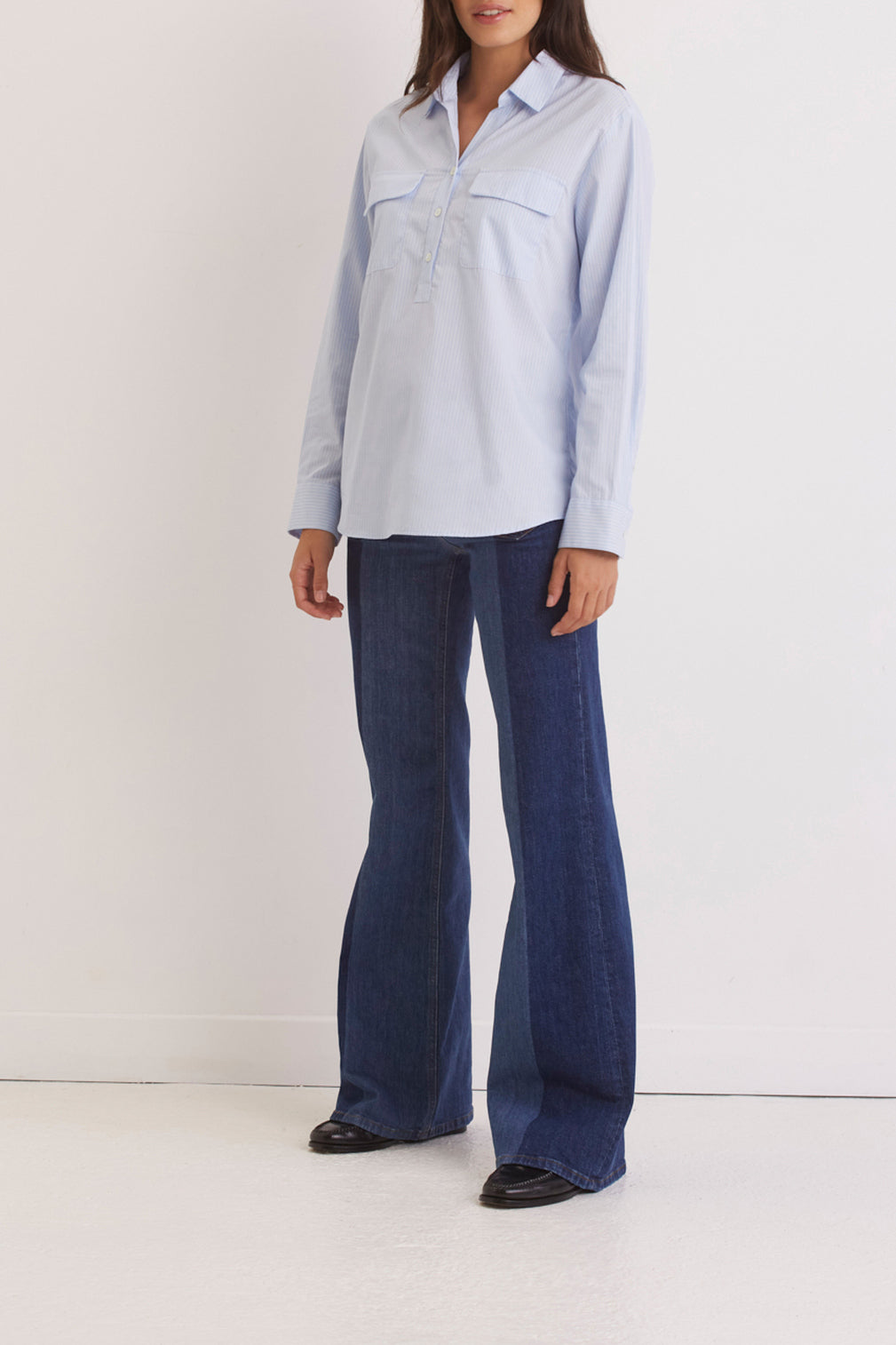 Chemise rayée en coton - CARA Faume - seconde main