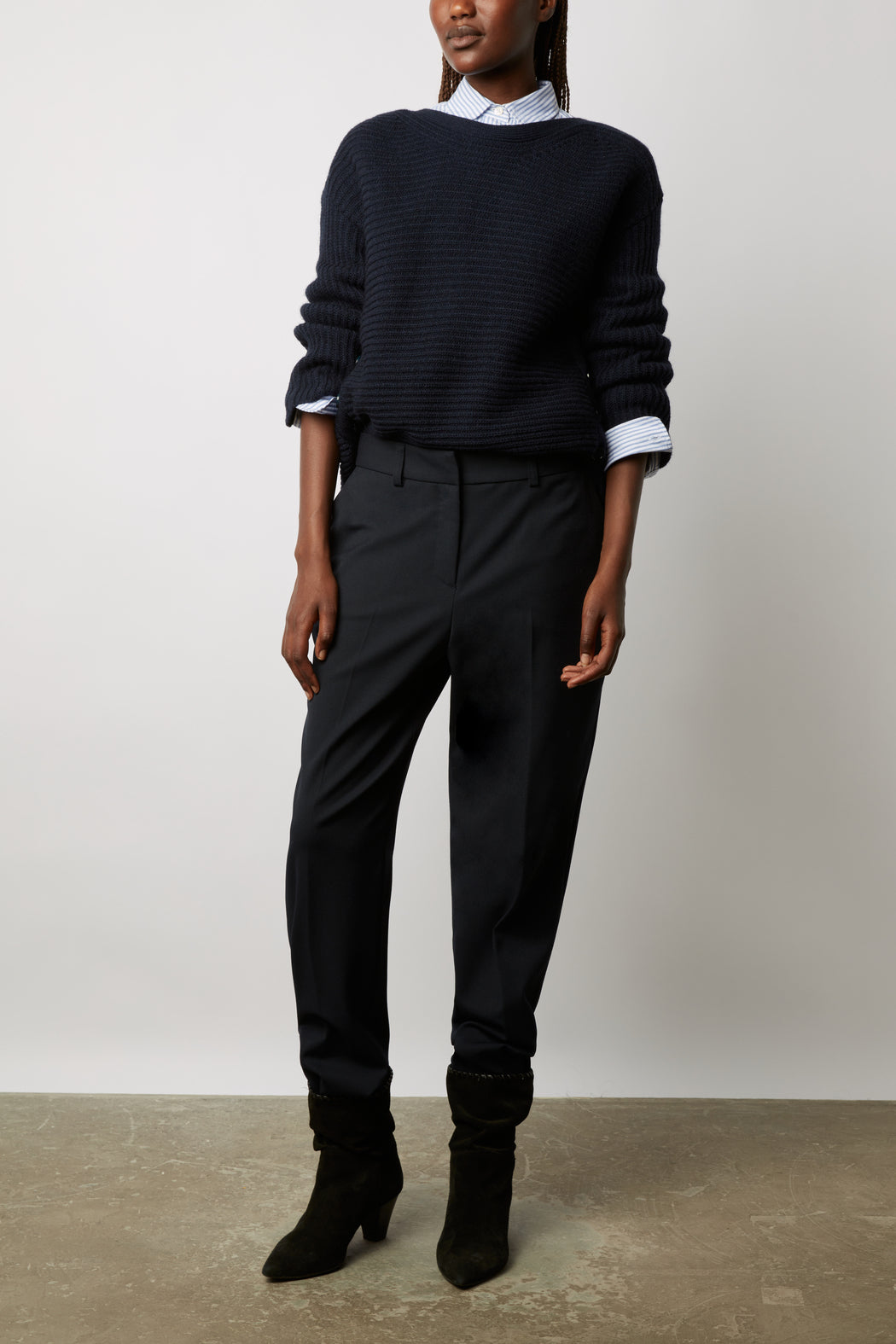 Pantalon de tailleur uni - ELMA Faume - seconde main