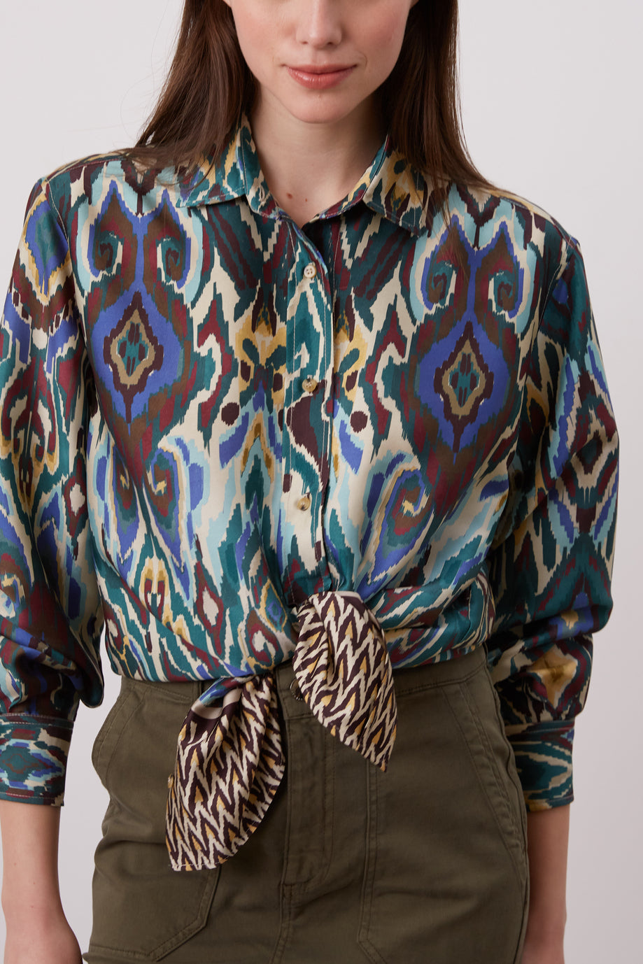 Chemise ethnique - CHRISTIAN Faume - seconde main