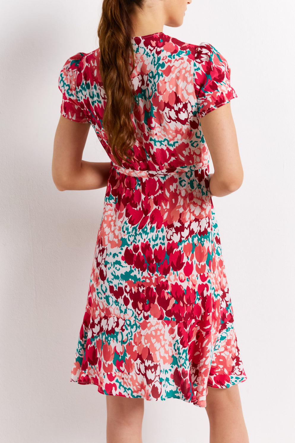 Robe fleurie cache-c½ur - JOY Faume - seconde main