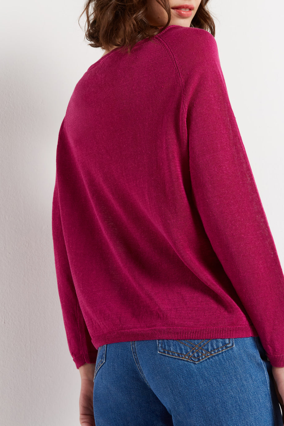 Pull fin en lin mélangé - ELLIA Faume - seconde main