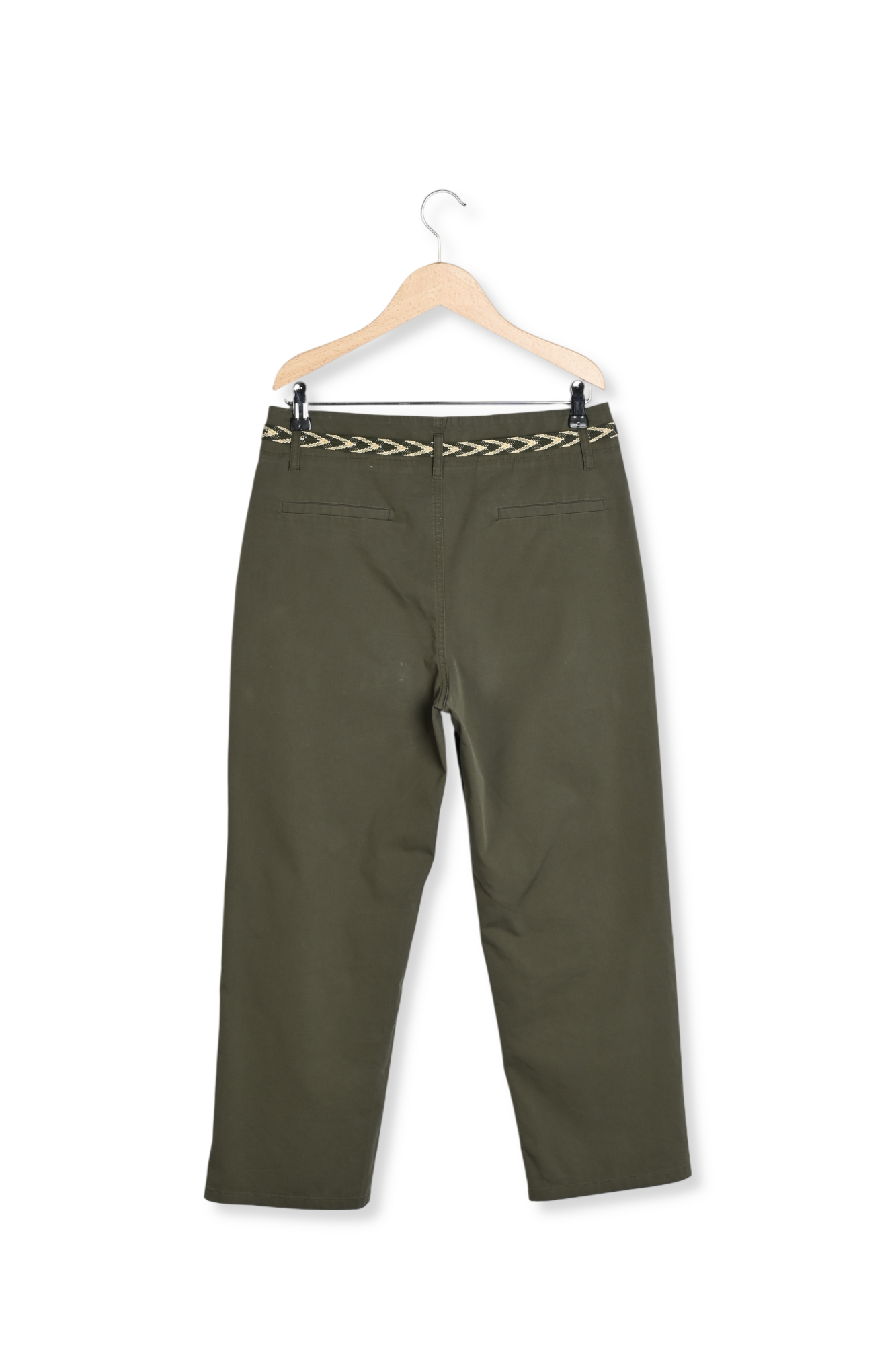 MARCELLA - Pantalon 7/8 en coton mélangé Faume - seconde main
