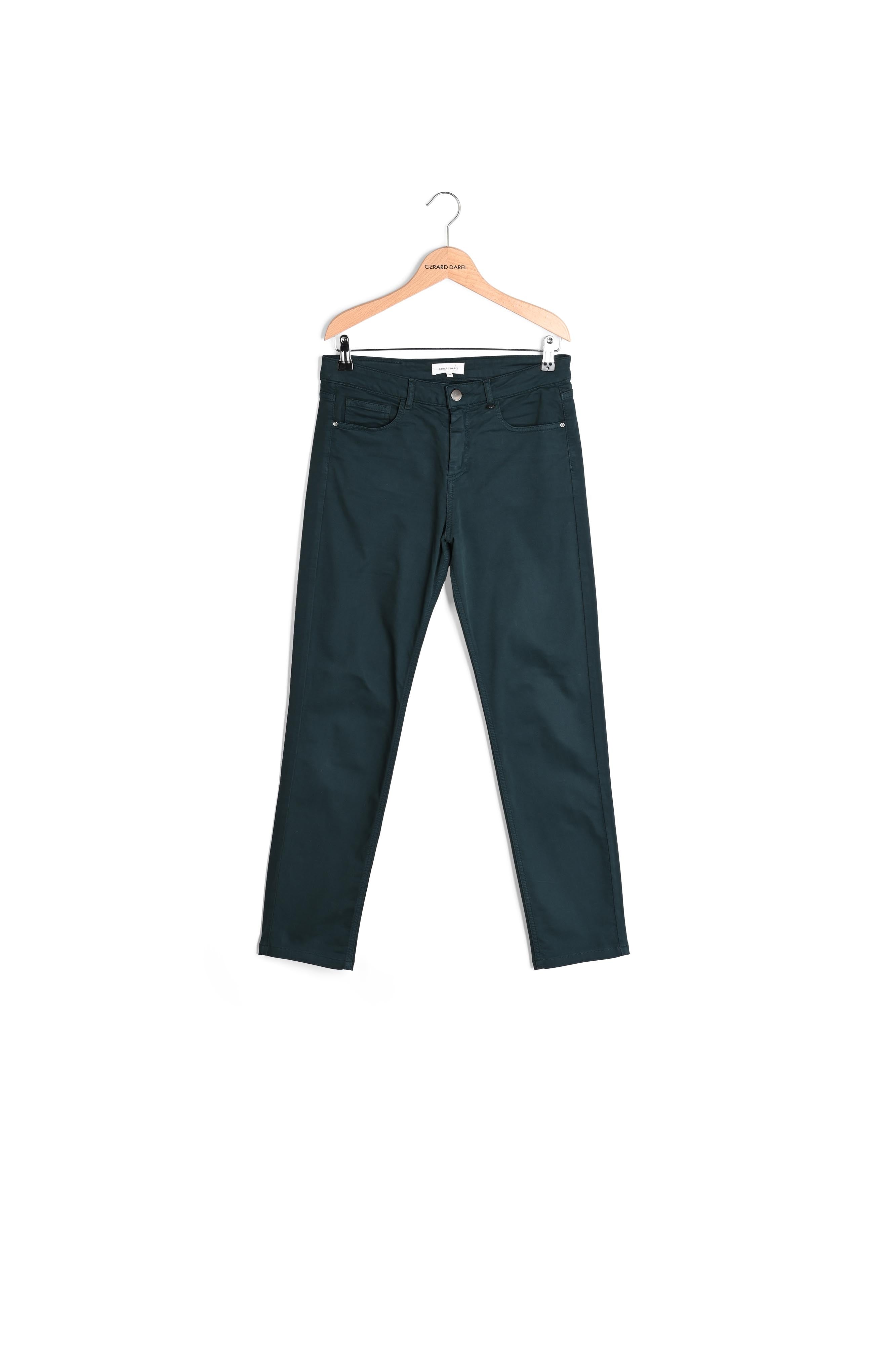 LILA - Pantalon cigarette en coton Faume - seconde main