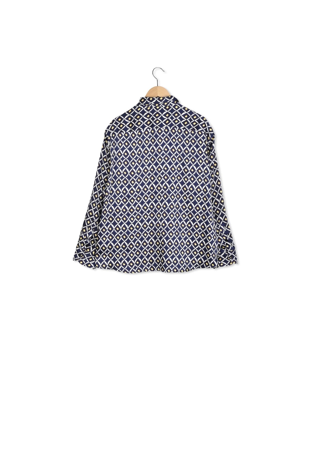 Chemise satinée imprimée - ANAE Faume - seconde main