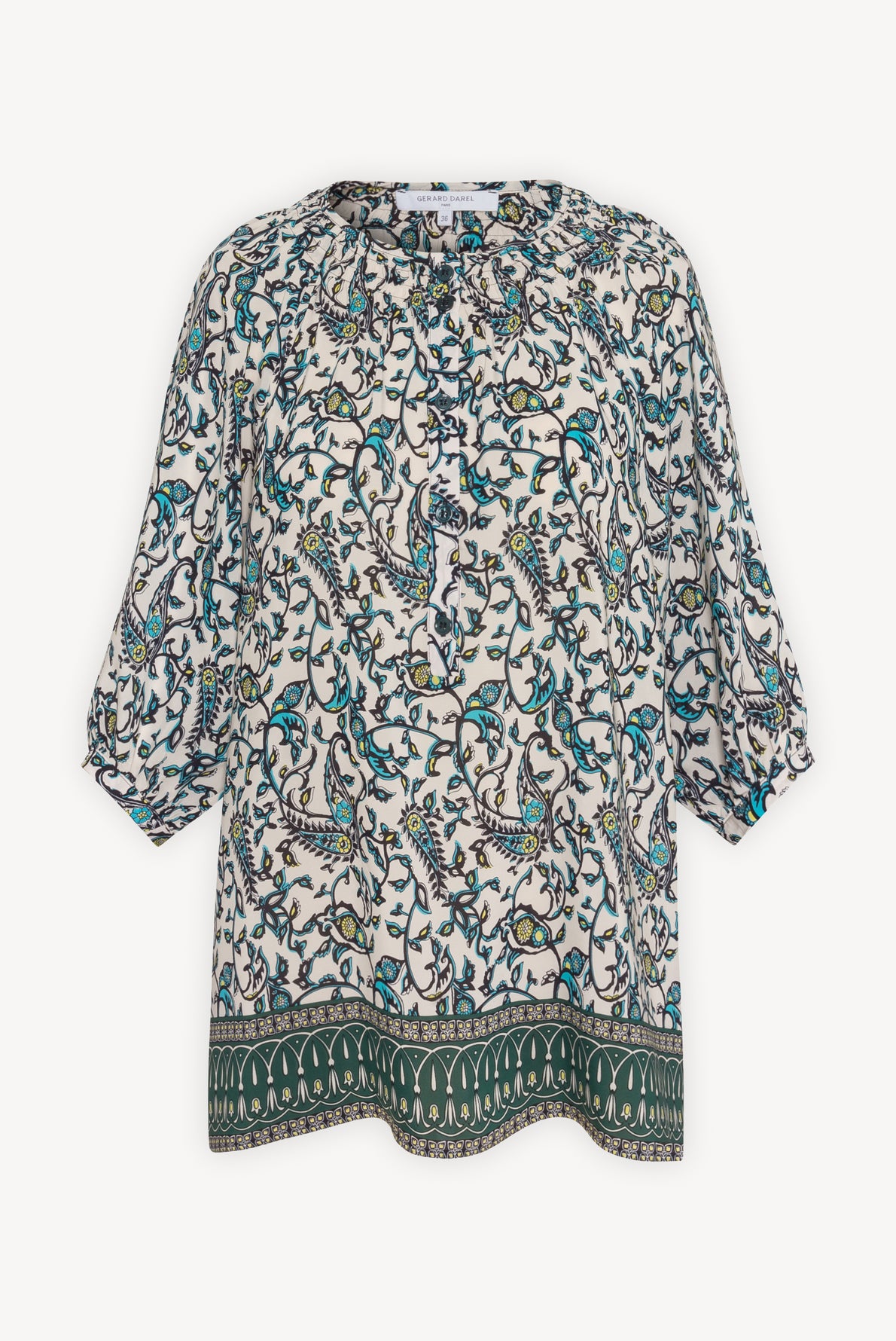 NALEA - Blouse en crêpe Faume - seconde main