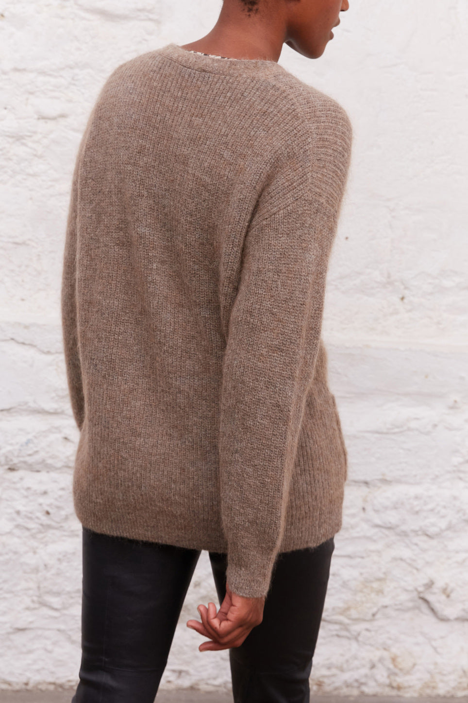 LARA - Gilet oversize avec poches plaquées Faume - seconde main