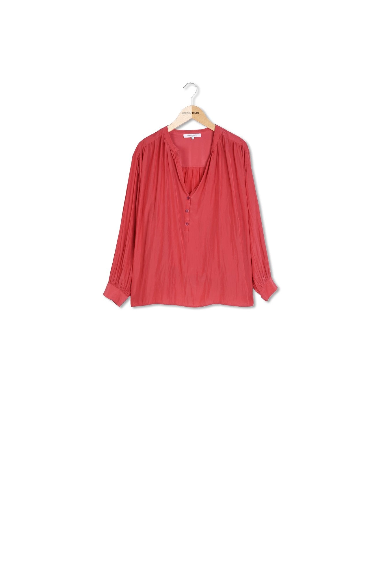 NAHEL - Blouse oversize au toucher soyeux Faume - seconde main