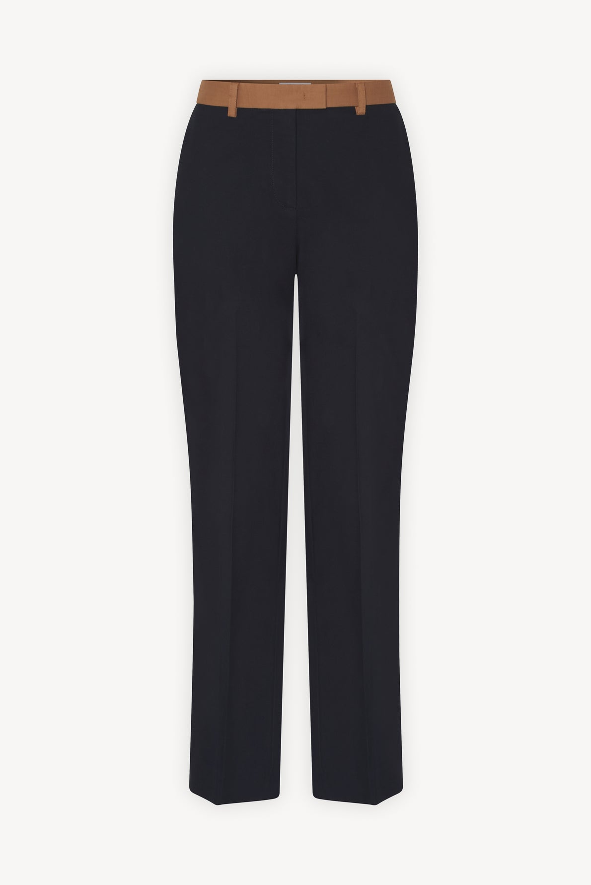 MARILYS - Pantalon droit 7/8 en coton tricolore Faume - seconde main