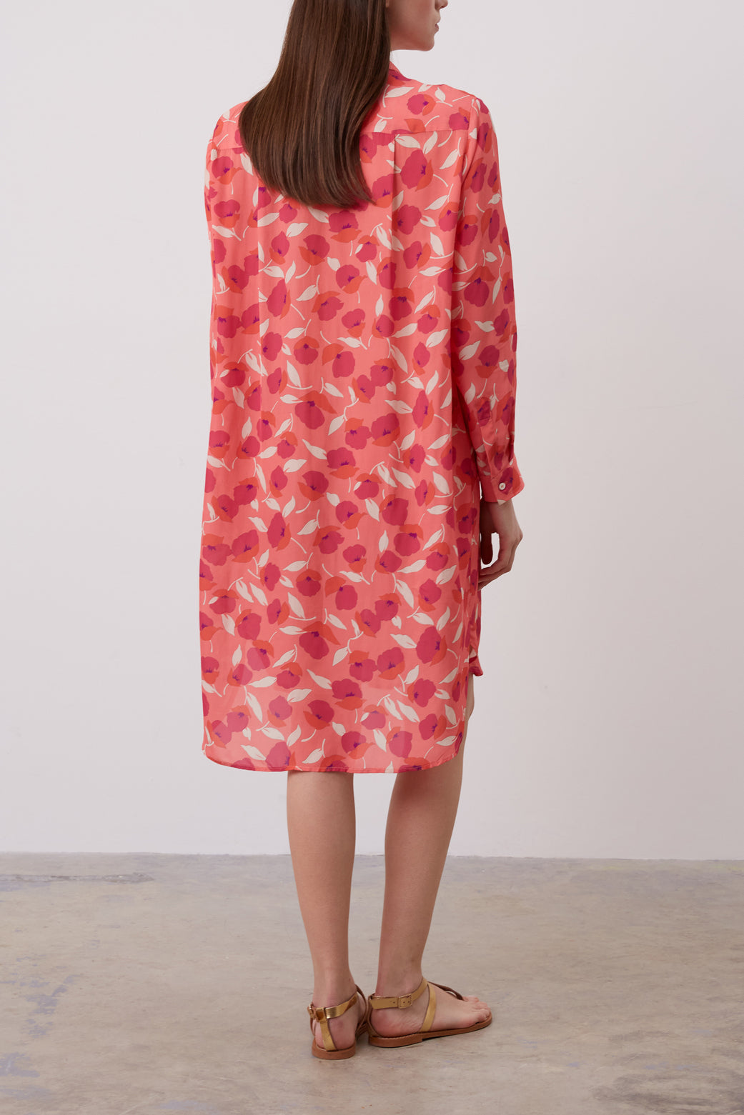 Robe chemise Pivoines - MILE Faume - seconde main