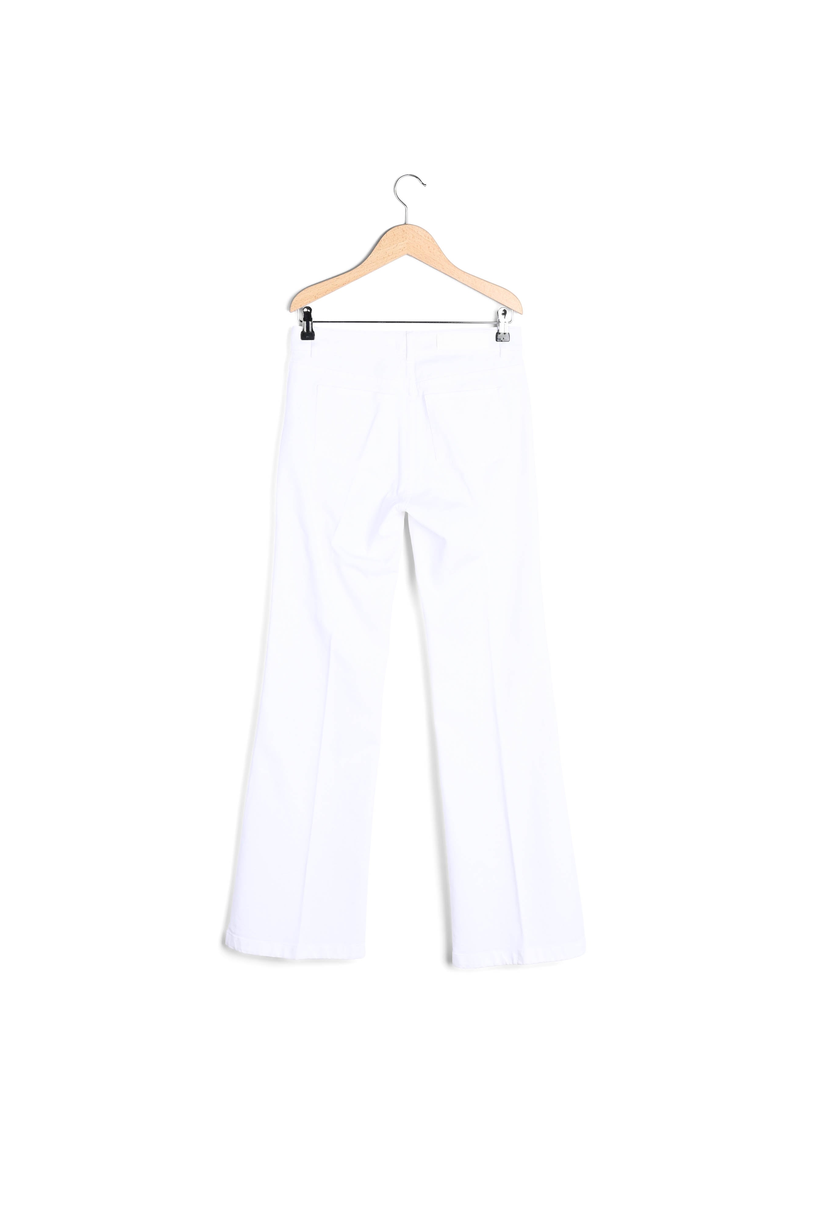 MICHELE - pantalon flare en denim Faume - seconde main