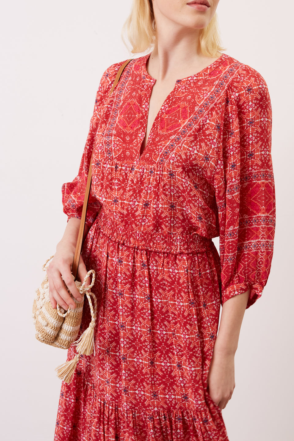 Blouse ethnique - COLETTE Faume - seconde main