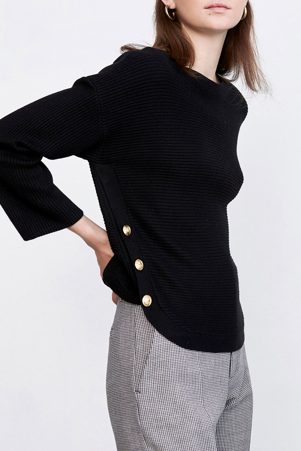 SELENA - Pull loose en maille Faume - seconde main