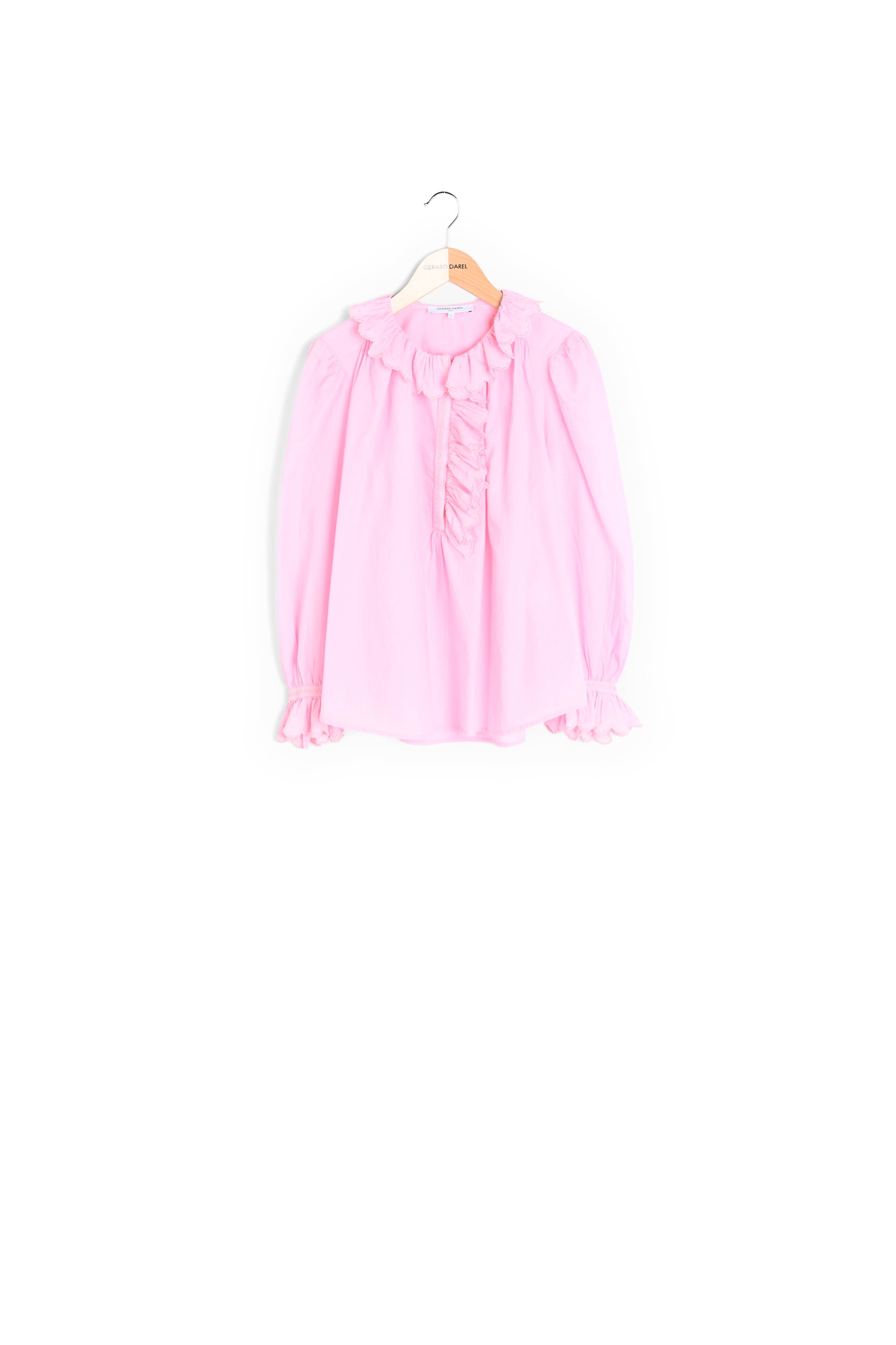 Blouse en 100% coton brodé - CHARLINE Faume - seconde main