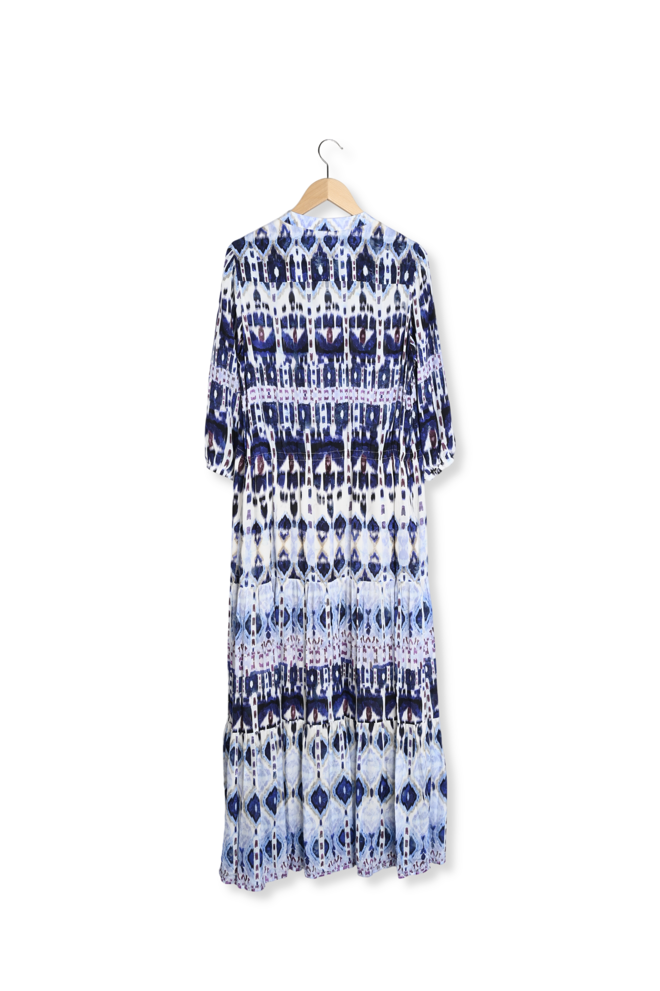 Robe maxi imprimé Ikat - JIVAN Faume - seconde main