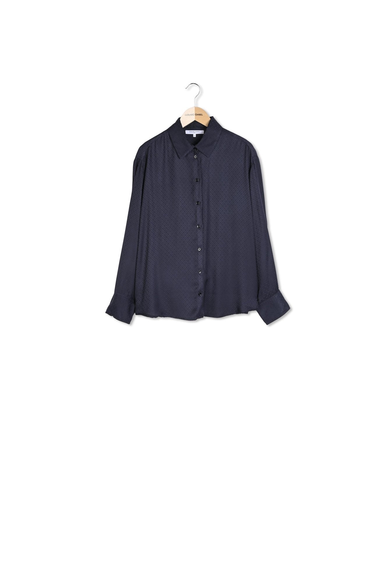 Chemise satin monogramme - BELINAY Faume - seconde main