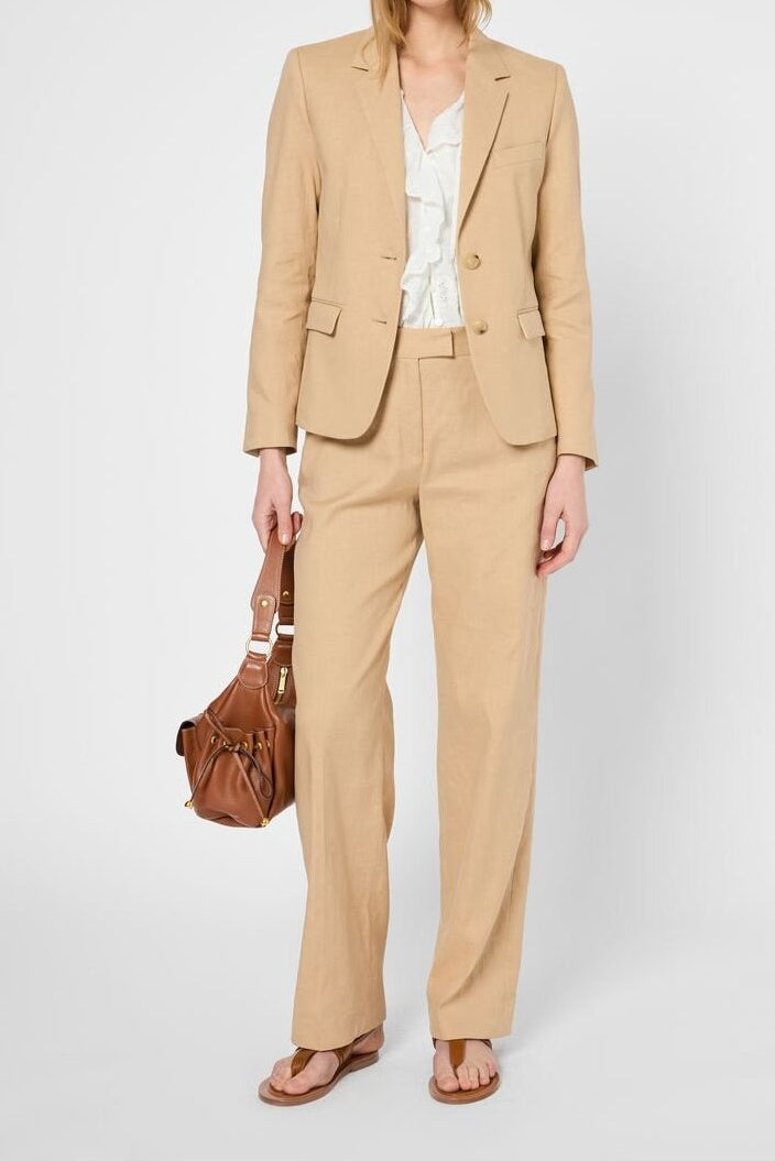 Pantalon large en lin et coton - LILLA Faume - seconde main