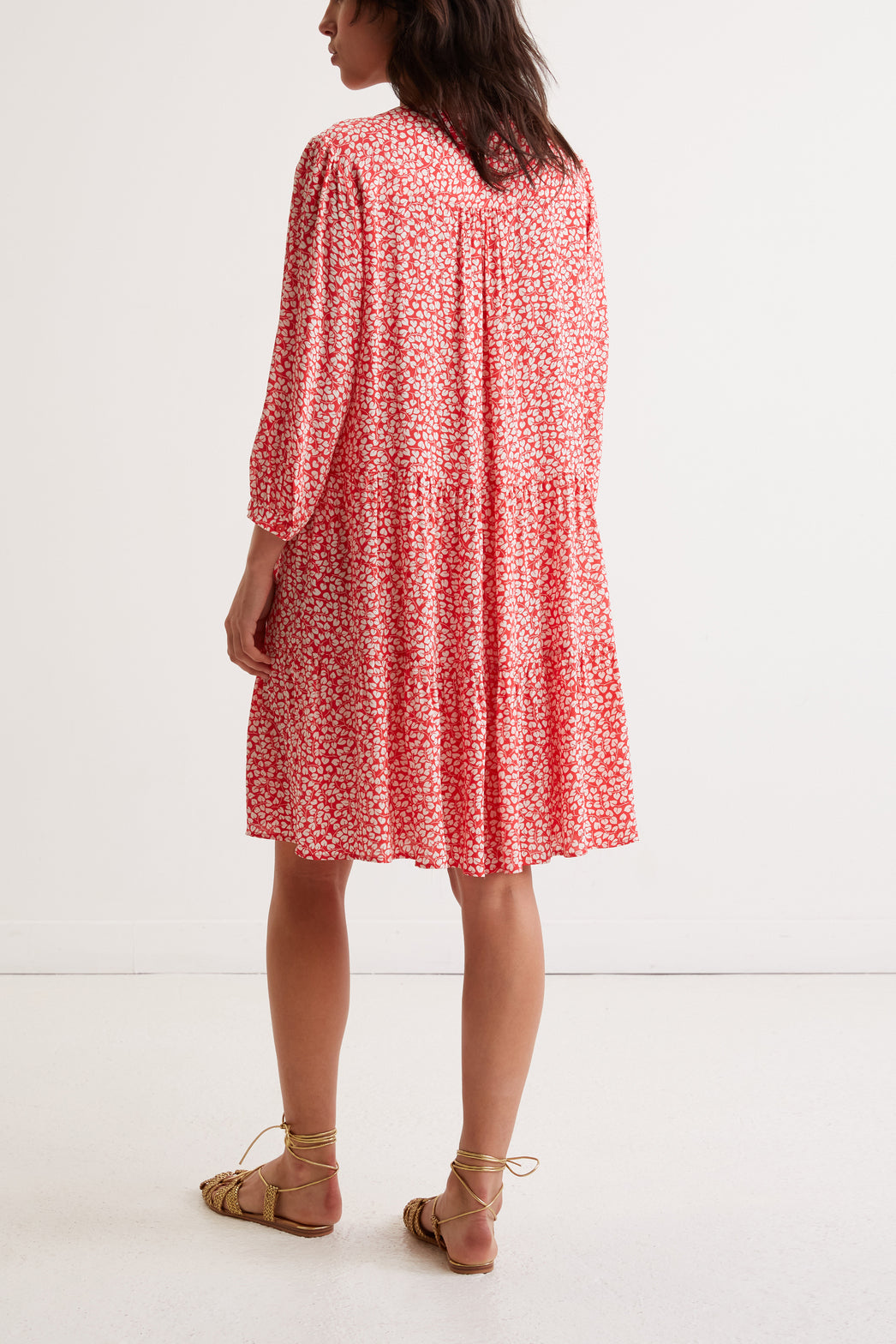 Robe courte à fleurs - JUDITH Faume - seconde main