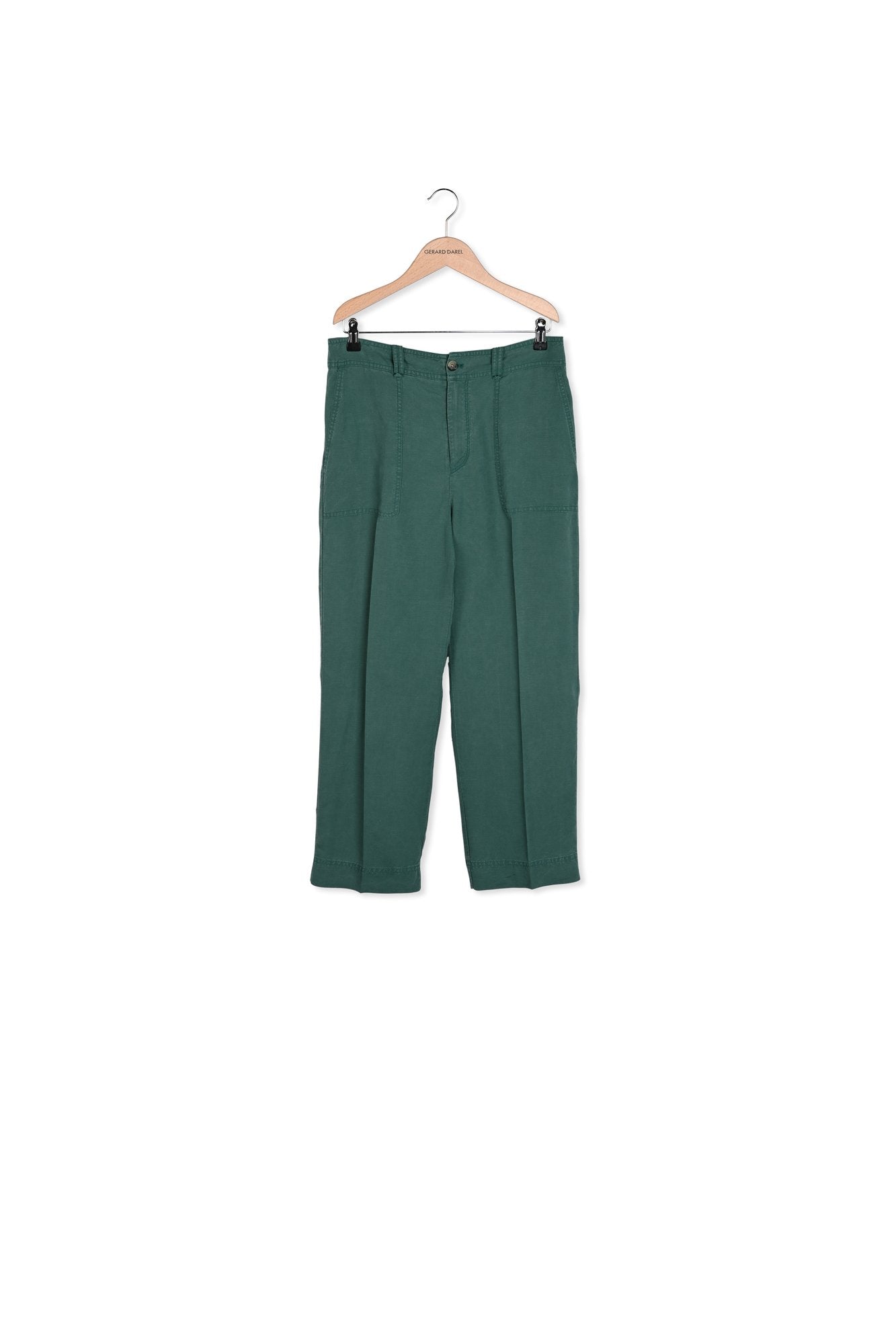 Pantalon casual en lin mélangé - ELLA Faume - seconde main