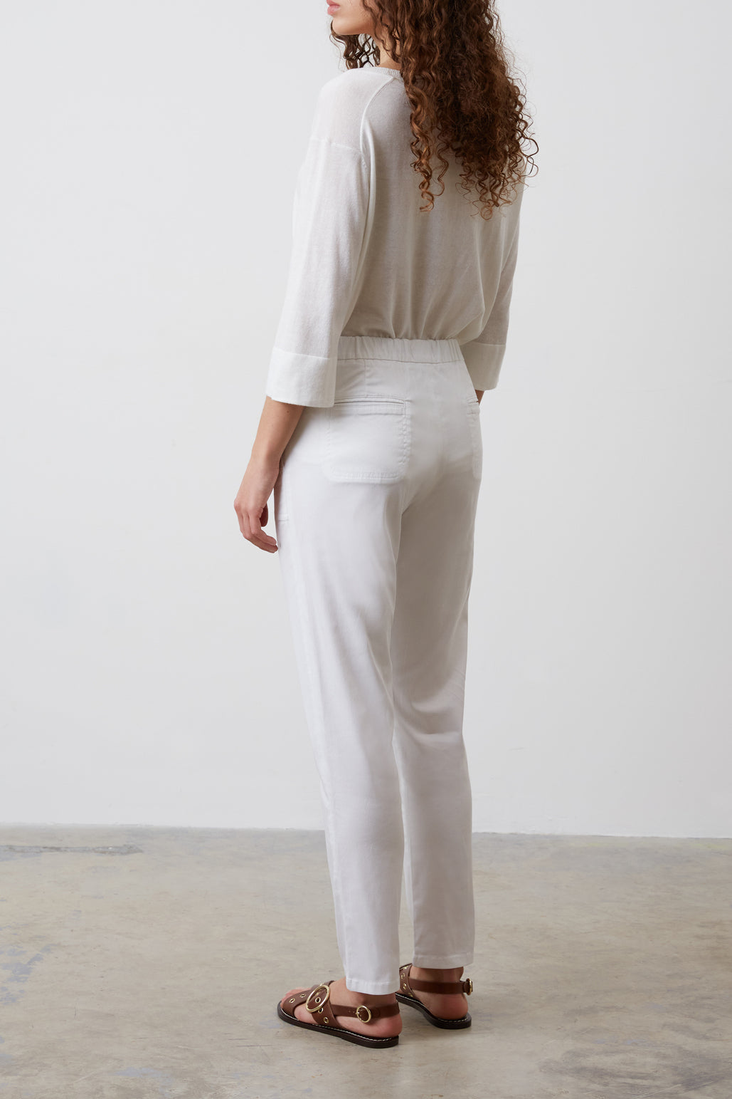 Pantalon slim - ELIZIA Faume - seconde main