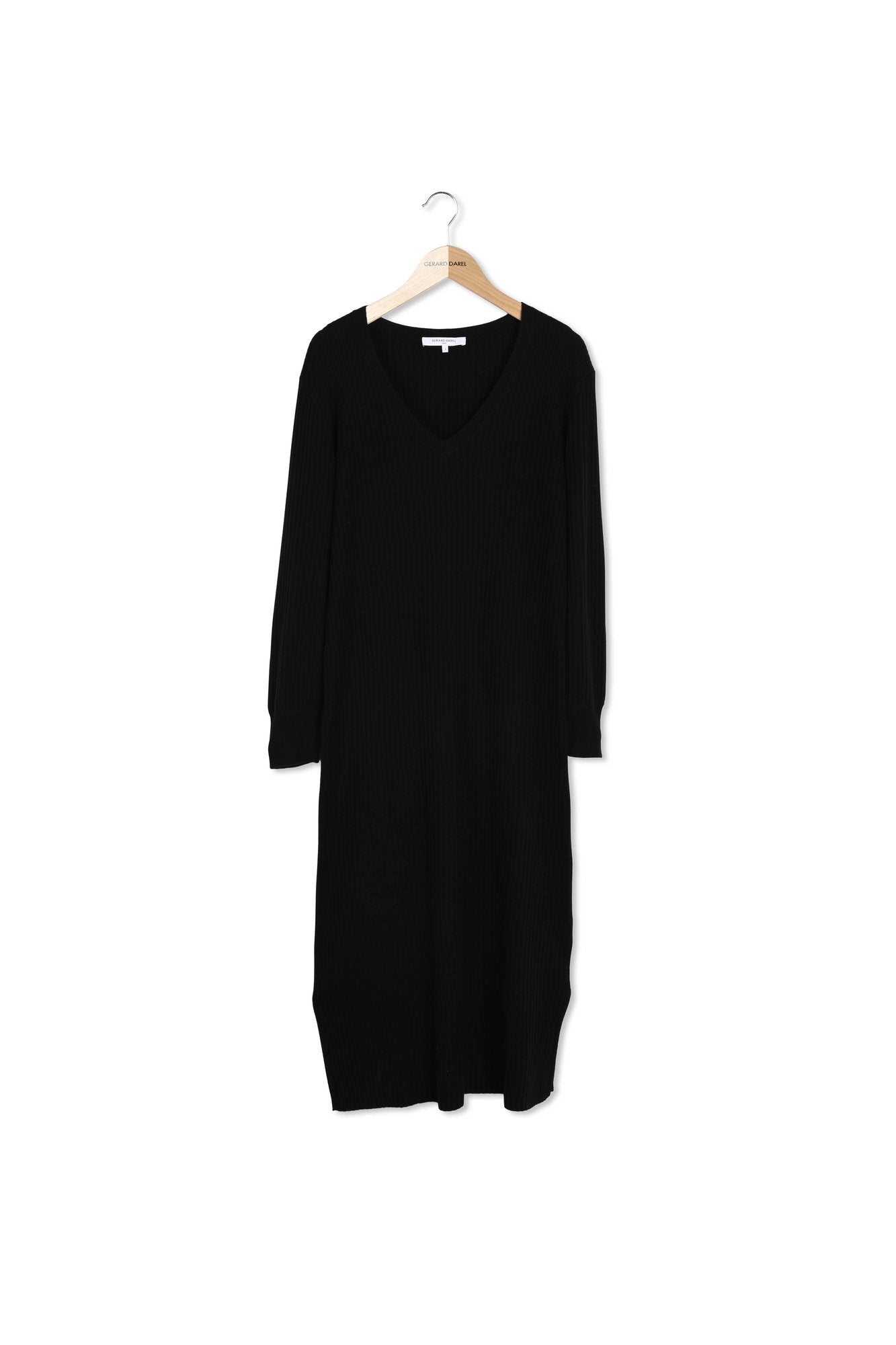 Robe midi en maille côtelée - JACK Faume - seconde main