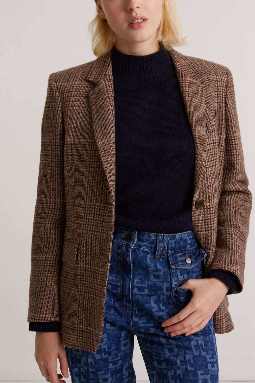 Veste tailleur en prince - NESS Faume - seconde main