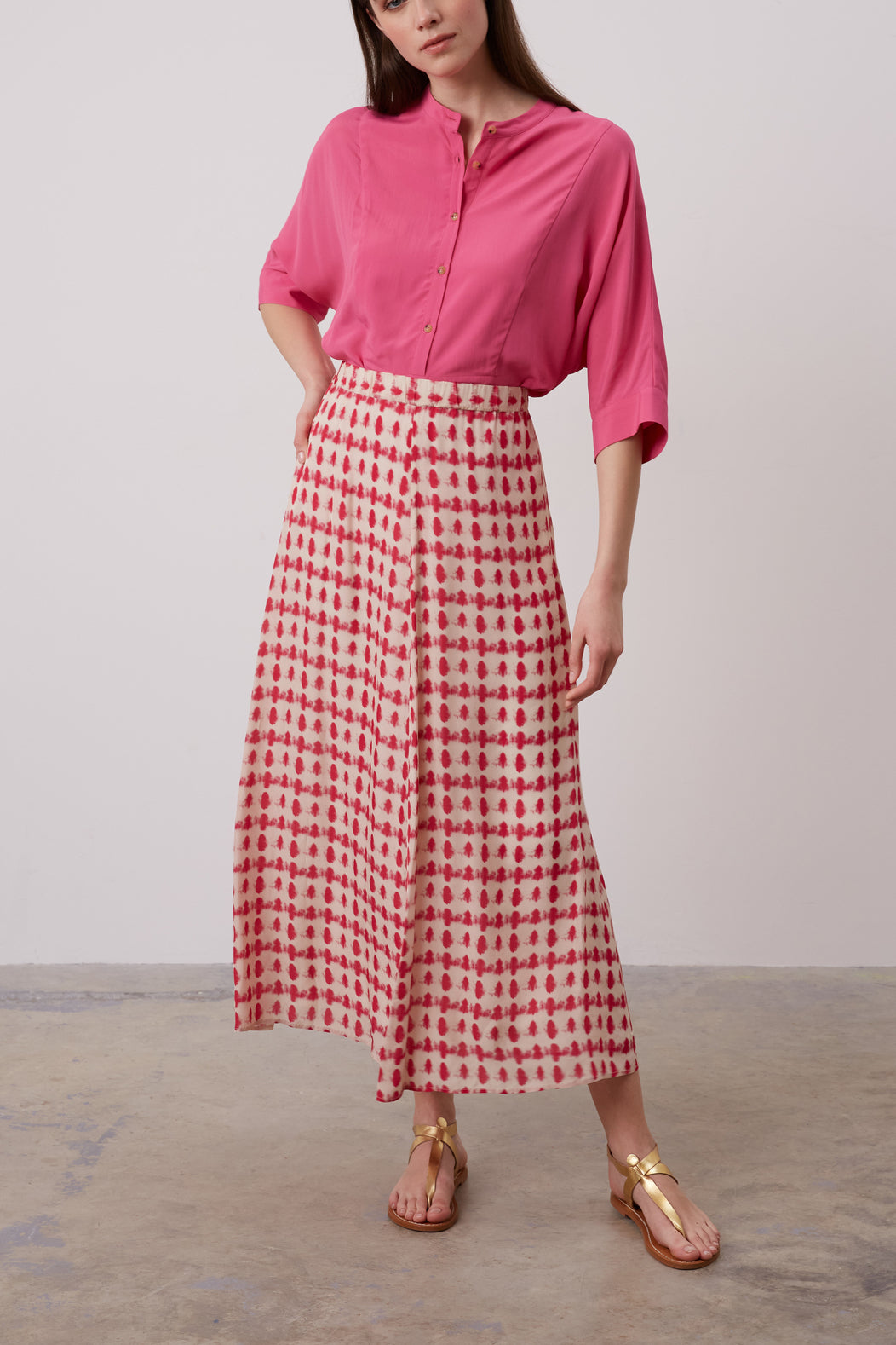 Jupe fluide Tie and Dye - LAYA Faume - seconde main