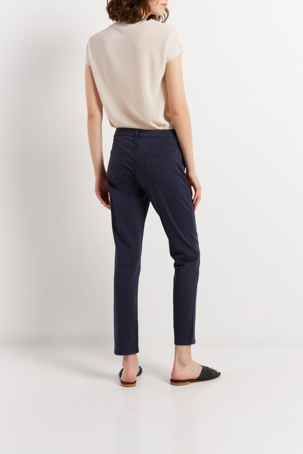 Pantalon droit coloré - ELIORE Faume - seconde main