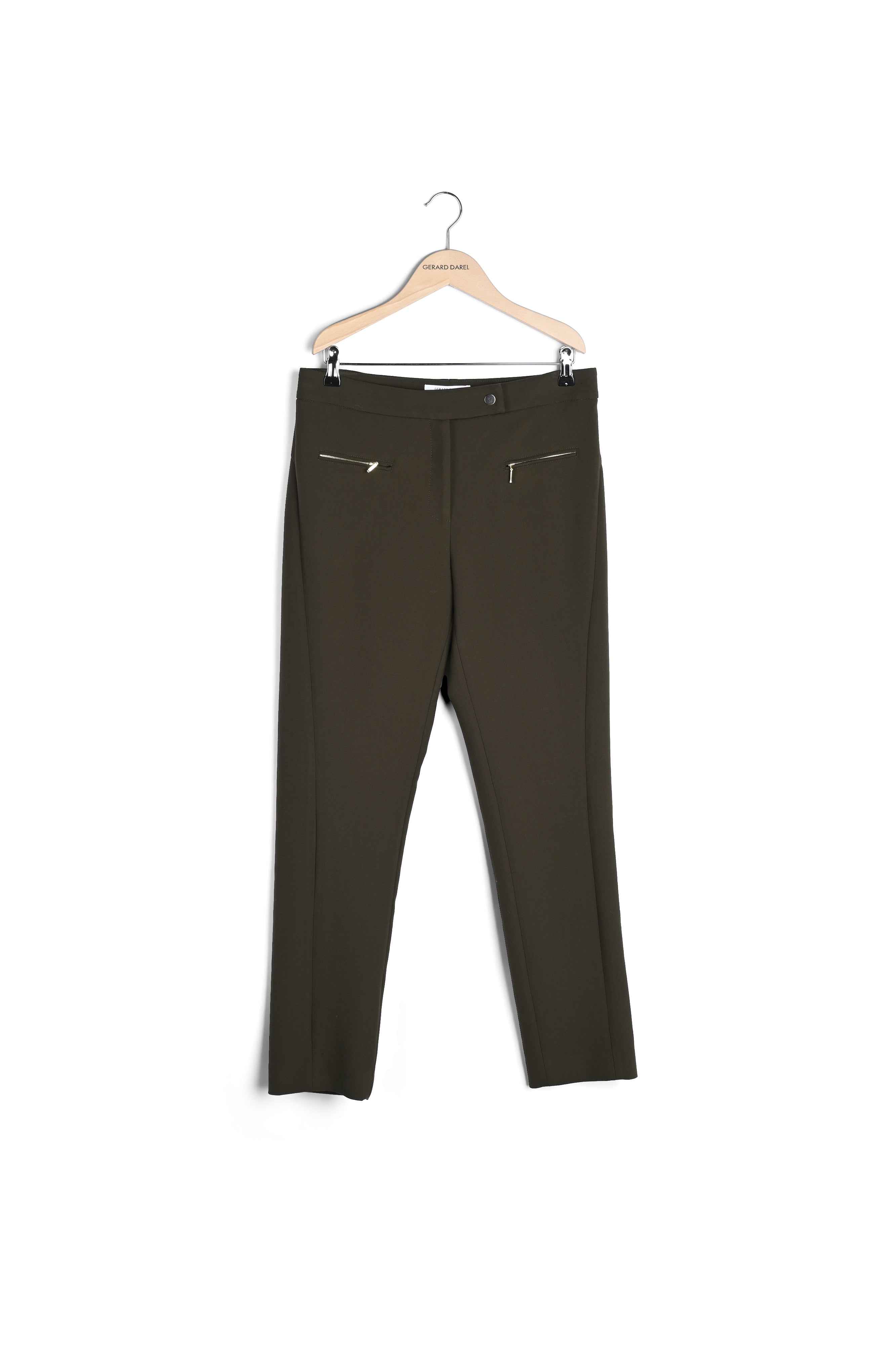 EMIL - Pantalon droit Stretch avec poches zippées Faume - seconde main