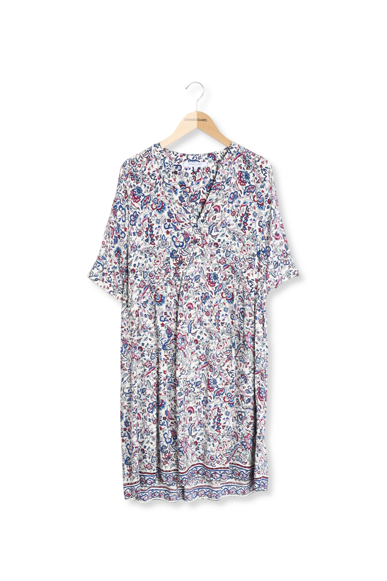 Robe courte à fleurs - JUSTINIEN Faume - seconde main