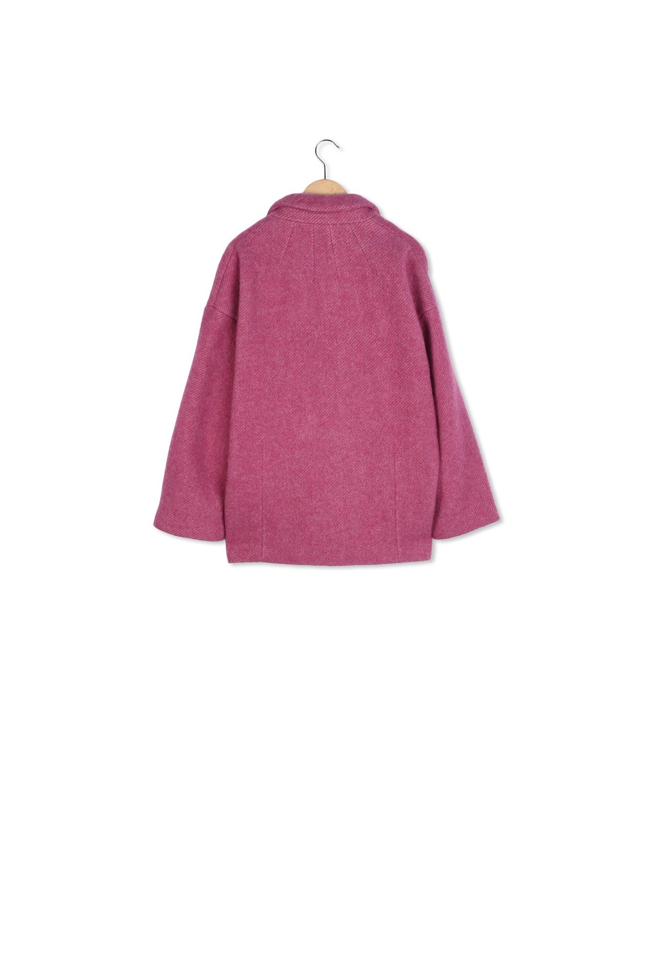 Manteau court rose fuchsia - LINETTE Faume - seconde main