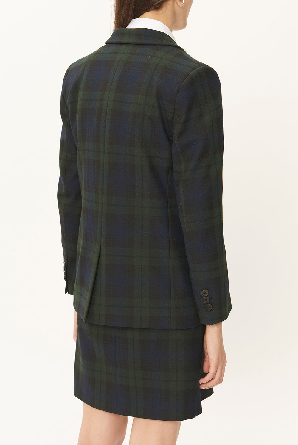 VALENTINA - Veste de tailleur à carreaux Faume - seconde main