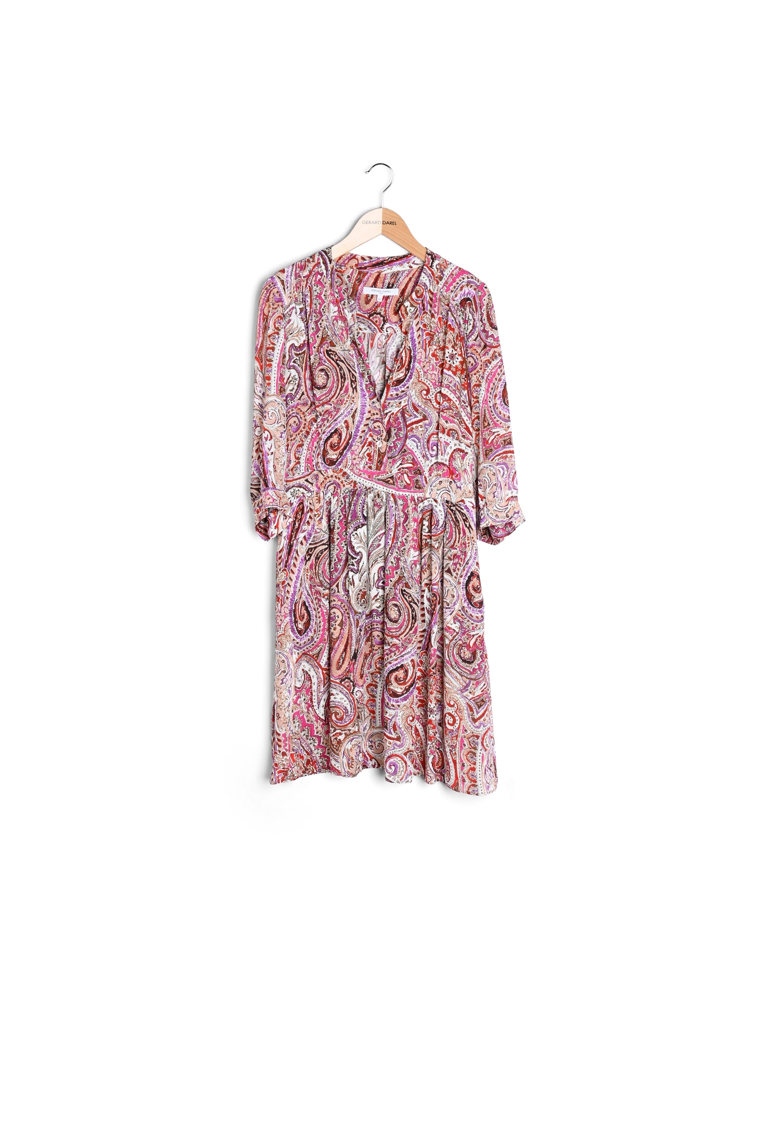 Robe midi à imprimé cachemire - JAEL Faume - seconde main