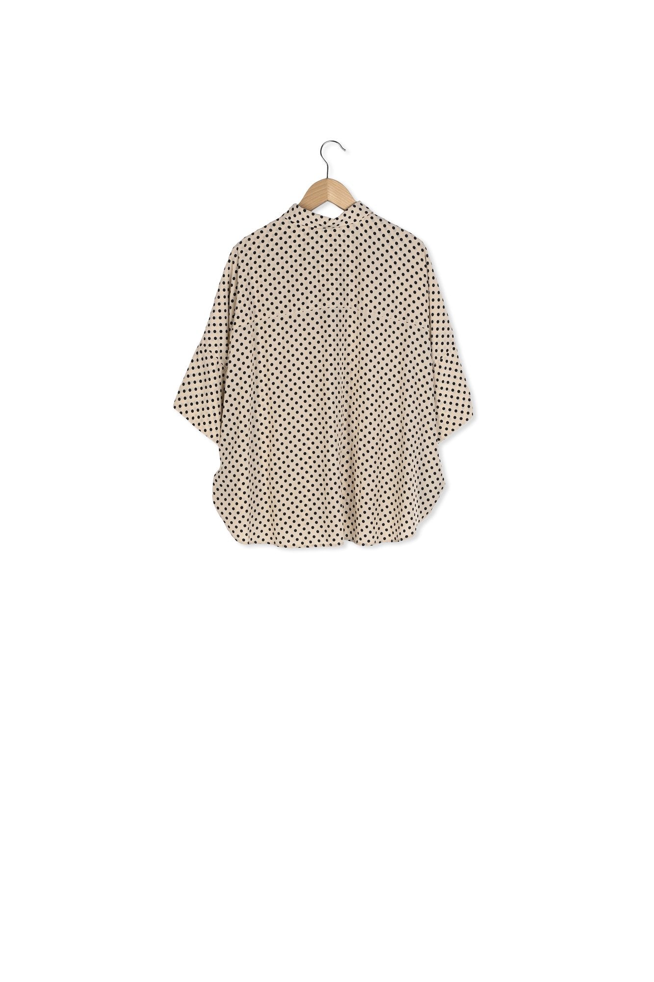 NINNA - Chemise manches courtes à pois Faume - seconde main