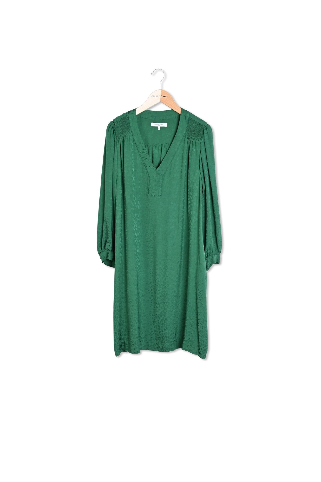 Robe courte et fluide jacquard - JOSEPHA Faume - seconde main
