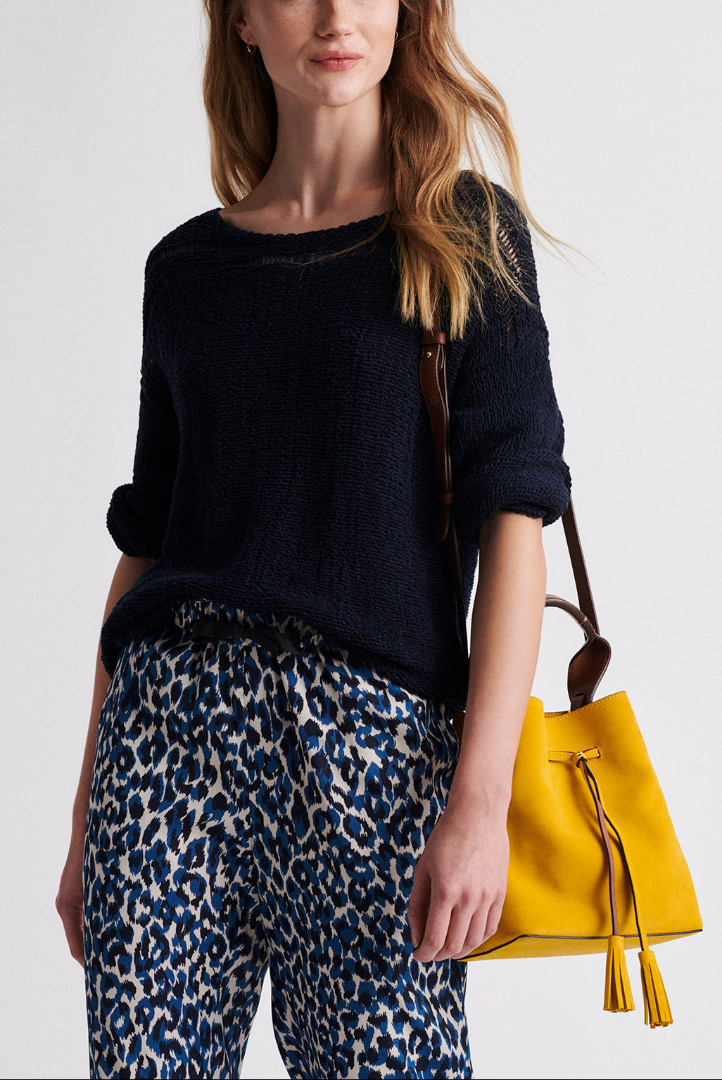 ENRICA - Pull en coton organique Faume - seconde main