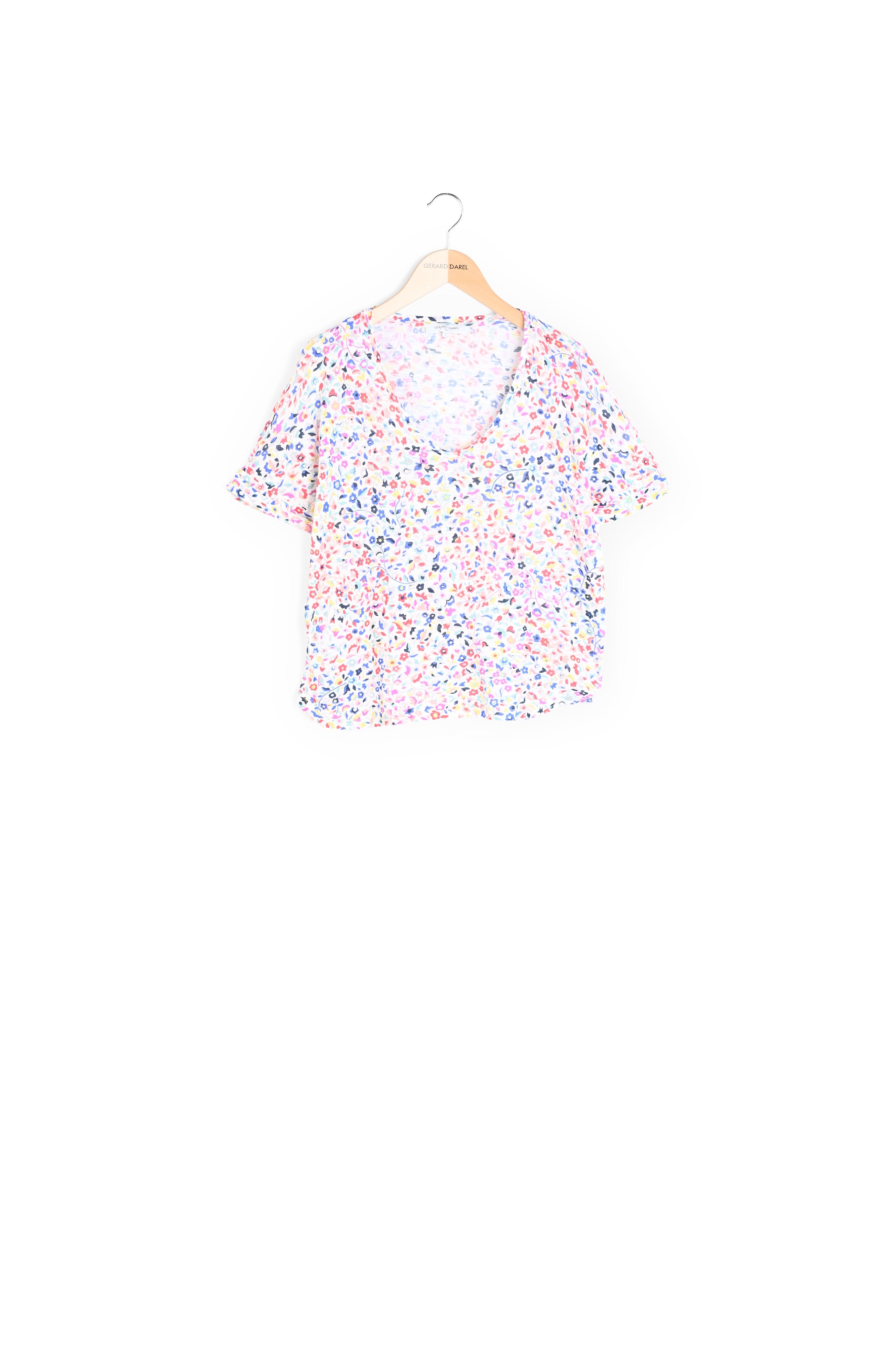 JILIANE - Tee-shirt en jersey à imprimé floral Faume - seconde main