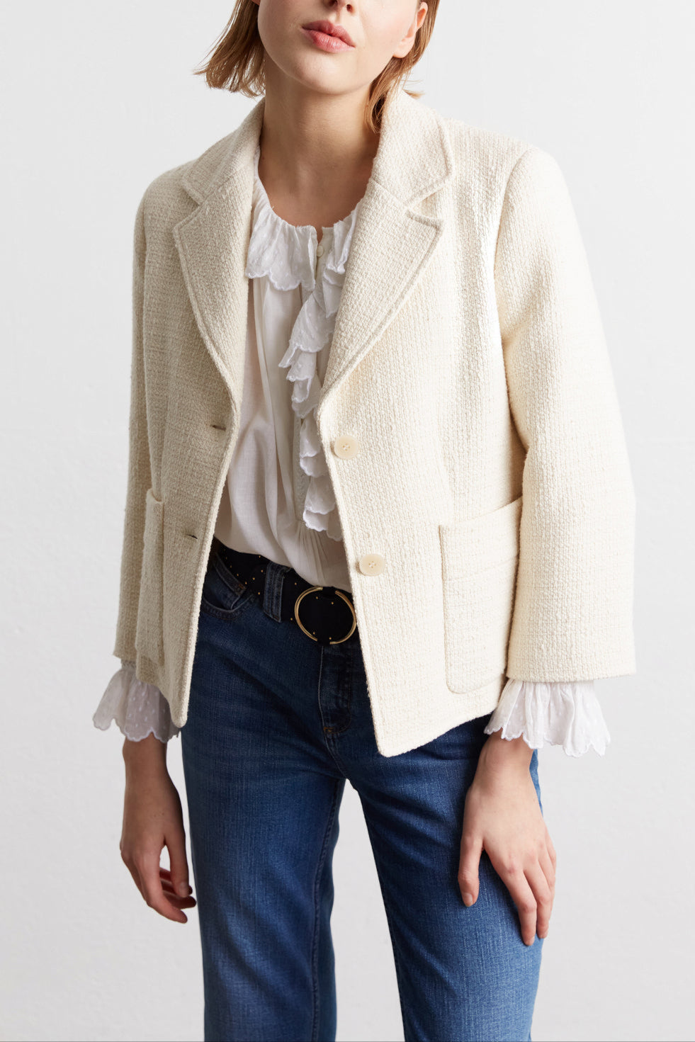 Veste en tweed - NINON Faume - seconde main