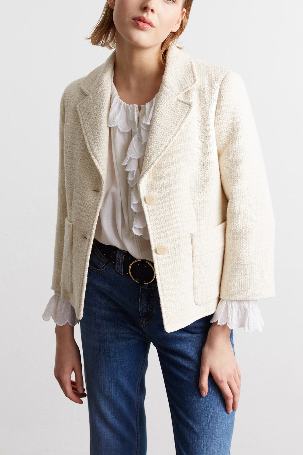 Veste en tweed - NINON Faume - seconde main
