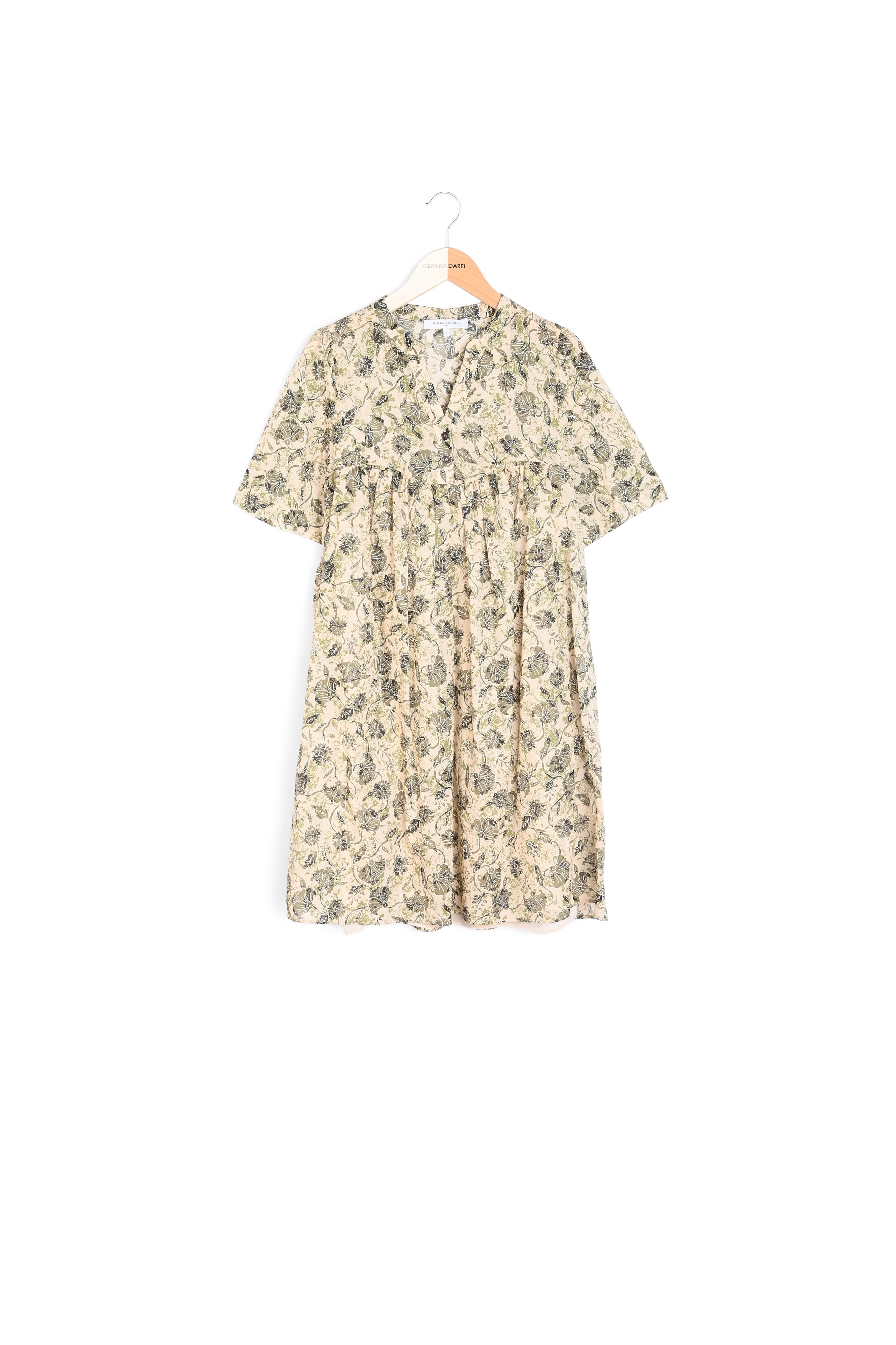 Robe courte en voile de coton - JUSTINIEN Faume - seconde main