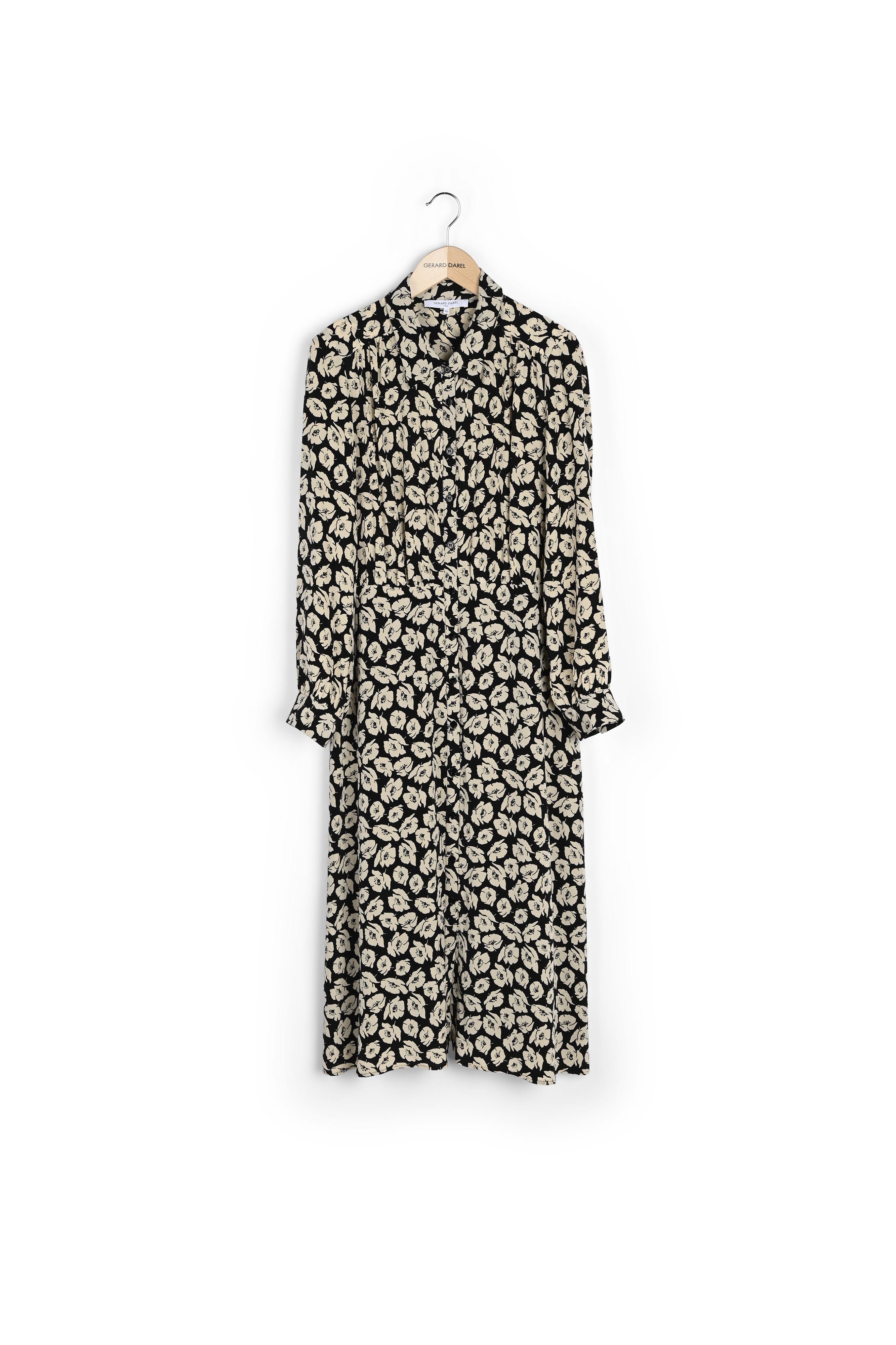 DILYS - Robe-chemise en soie Faume - seconde main