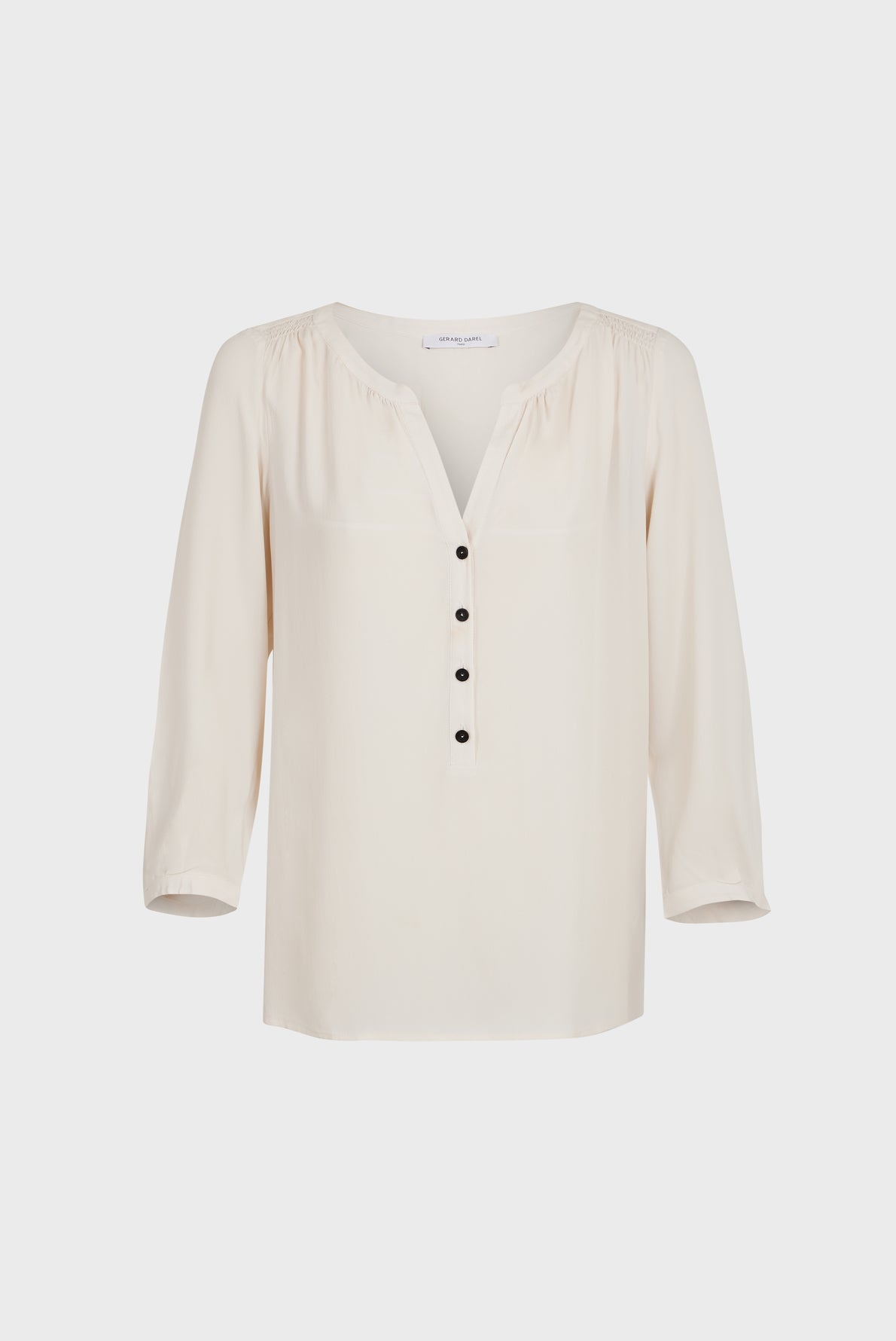 Blouse en crêpe fluide - CLAUDE Faume - seconde main