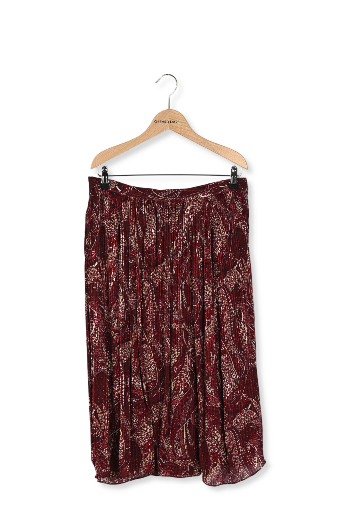 Jupe midi imprimée cachemire - BALMA Faume - seconde main