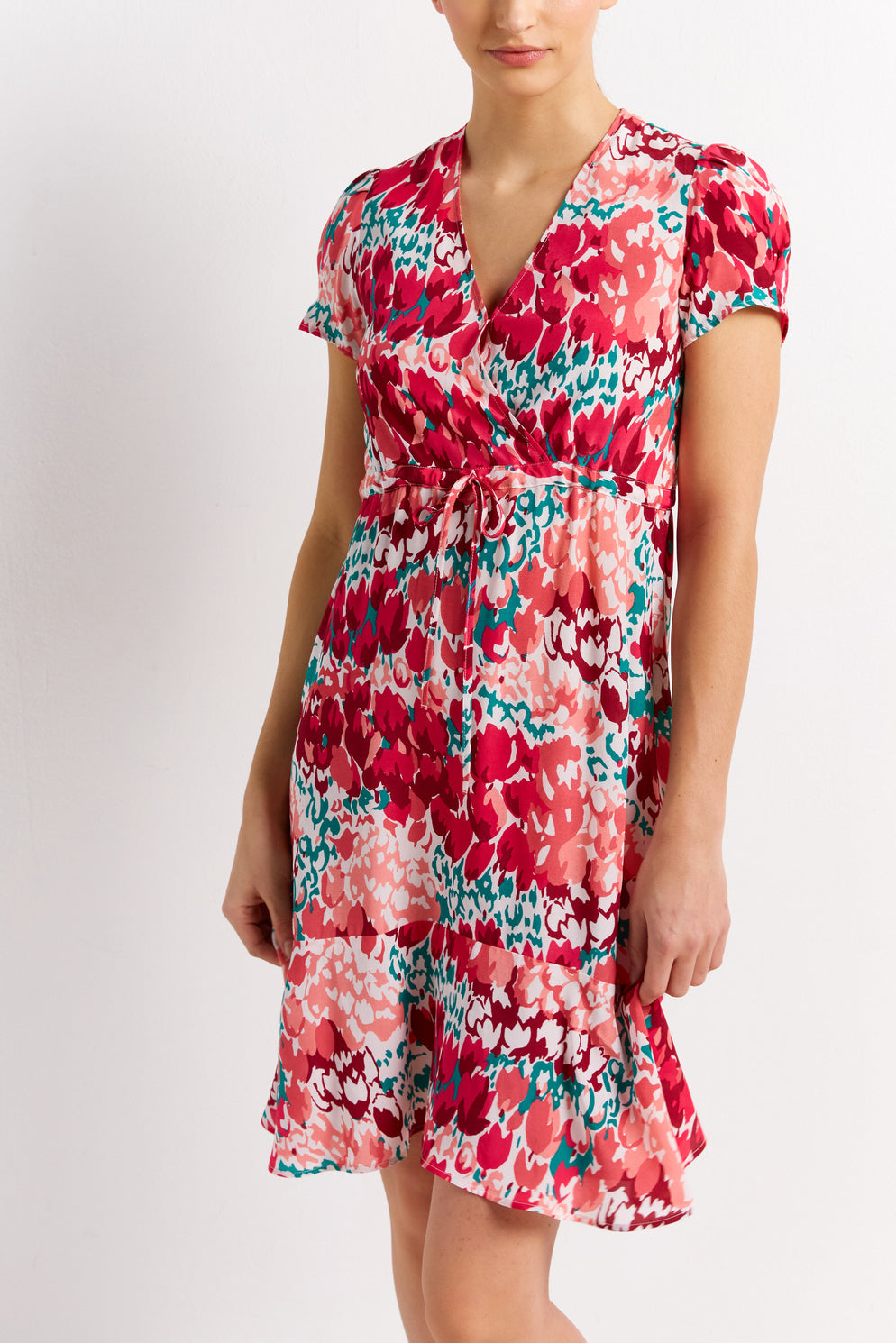 Robe fleurie cache-c½ur - JOY Faume - seconde main